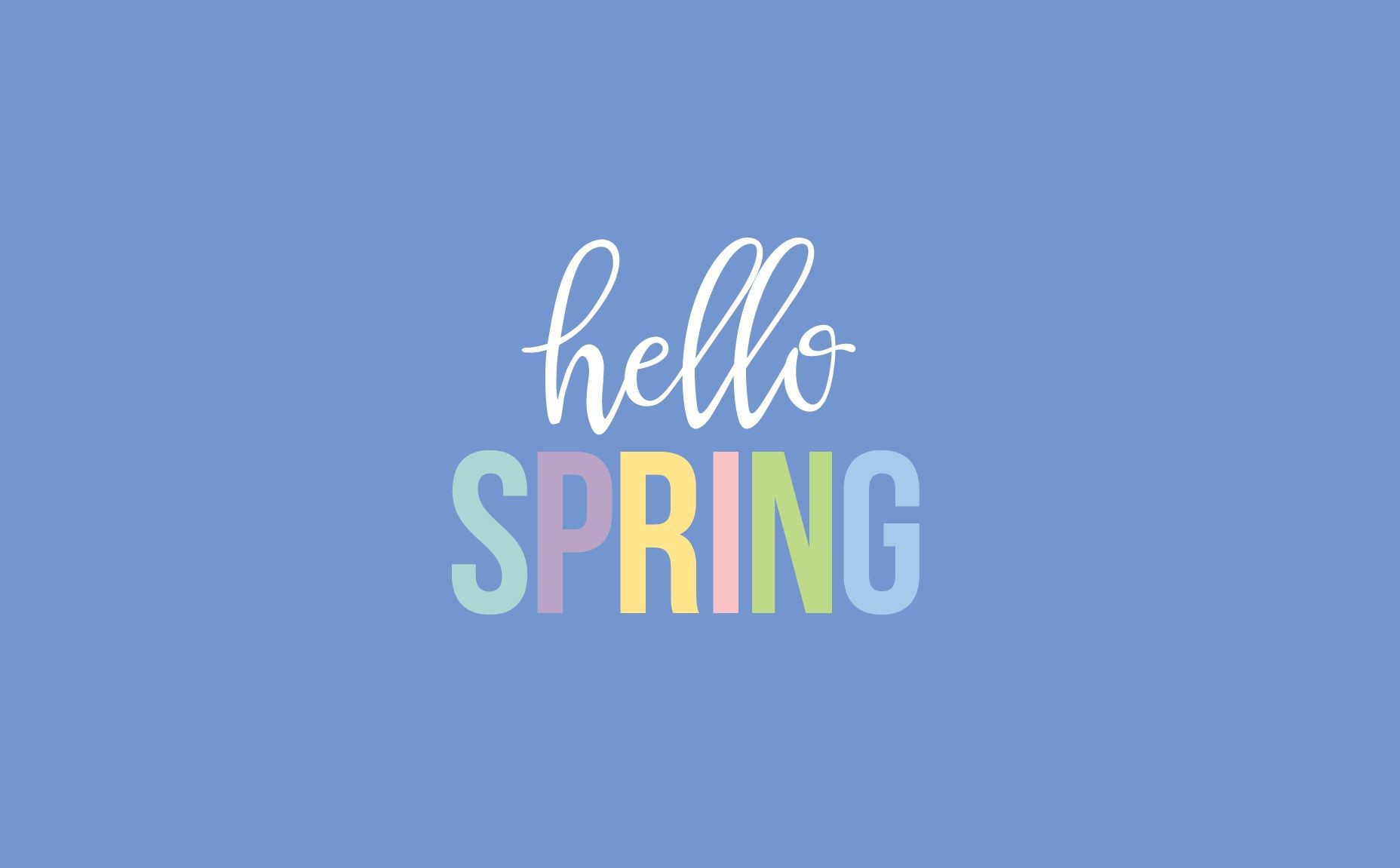 Hello Spring Desktop Wallpaper. Spring desktop wallpaper, Hello spring wallpaper, Spring wallpaper