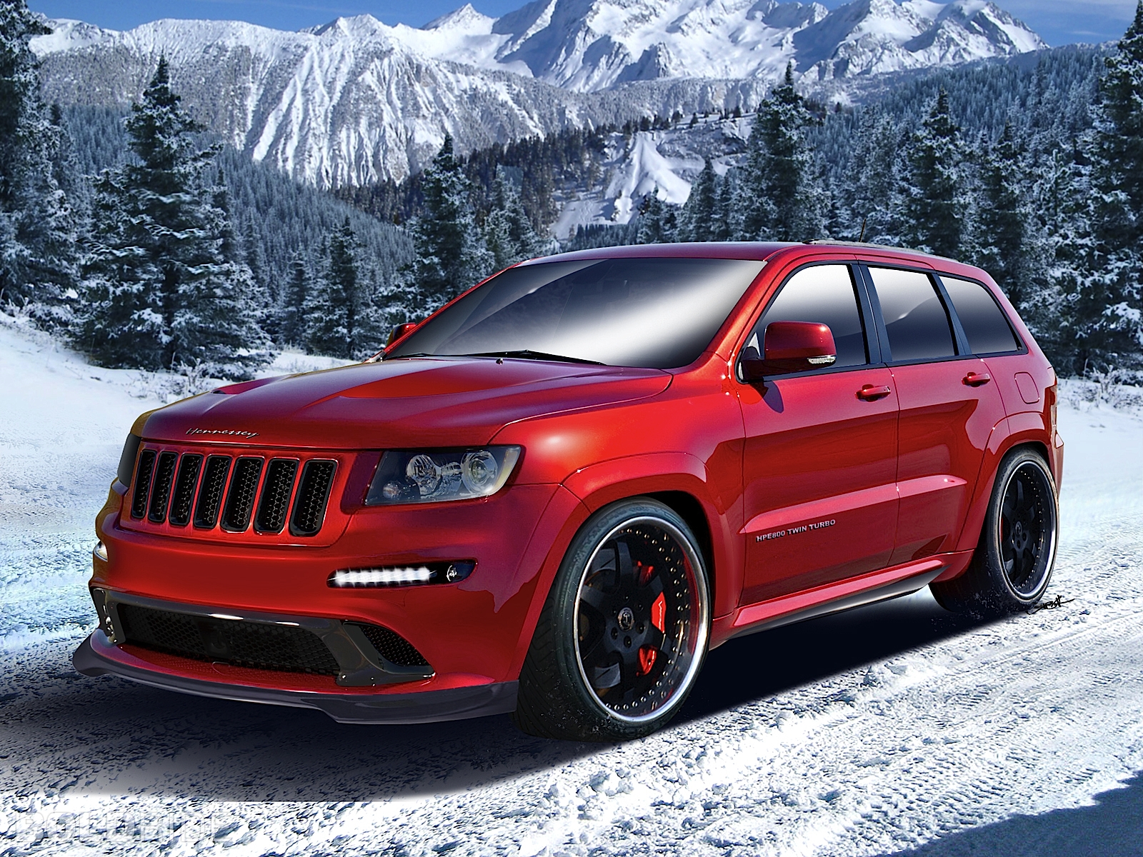 Jeep grand cherokee srt8 самый быстрый