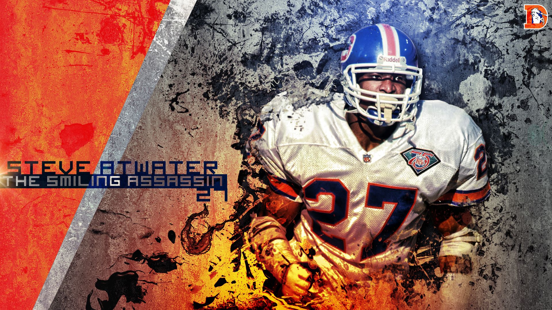 Steve Atwater editorial image. Image of steve, athlete - 121058150