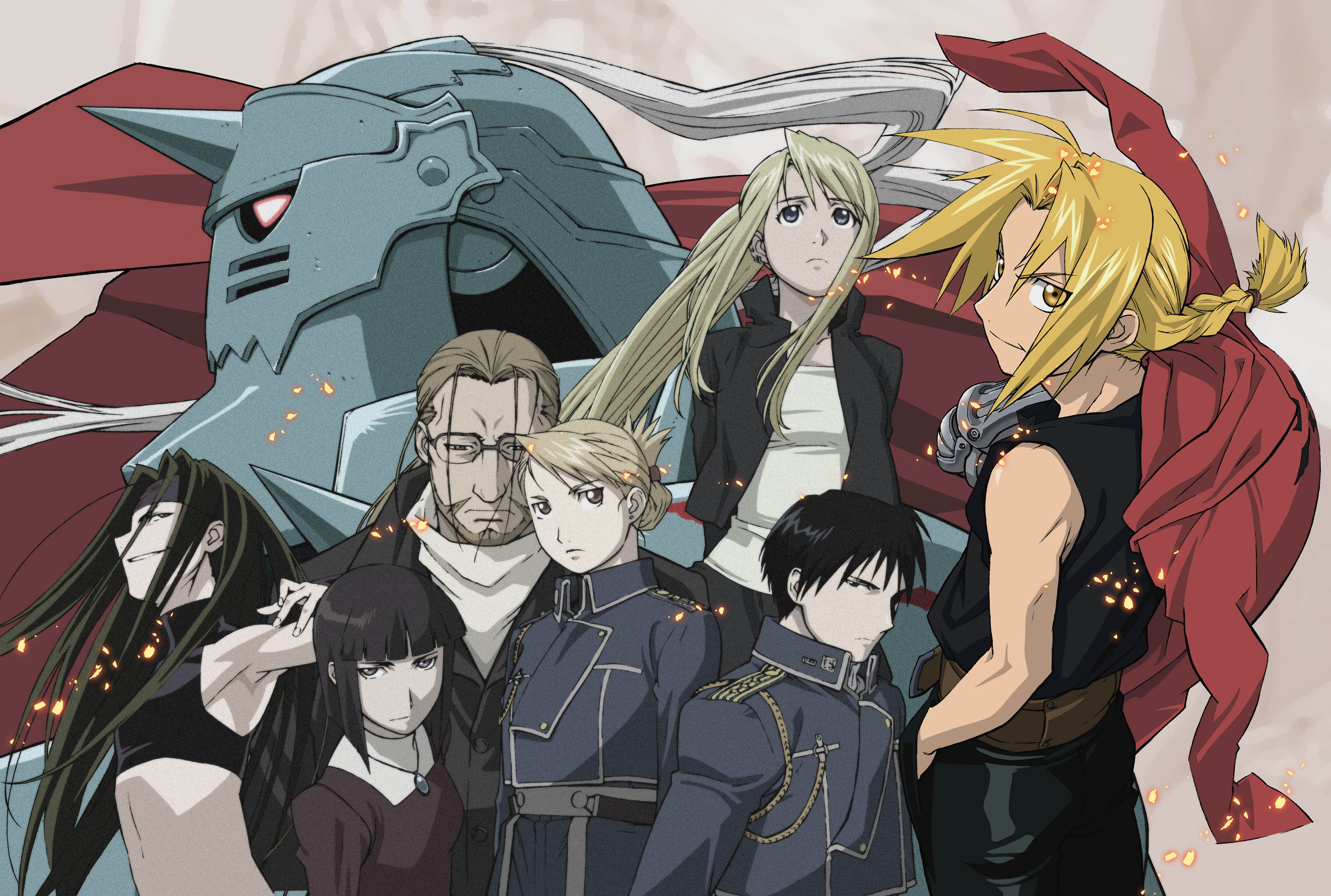fullmetal, Alchemist, Elric, Alphonse, Elric, Edward, Roy, Mustang, Rockbell, Winry, Riza, Hawkeye, Dante, fma, Envy, fma, Van, Hohenheim Wallpaper HD / Desktop and Mobile Background