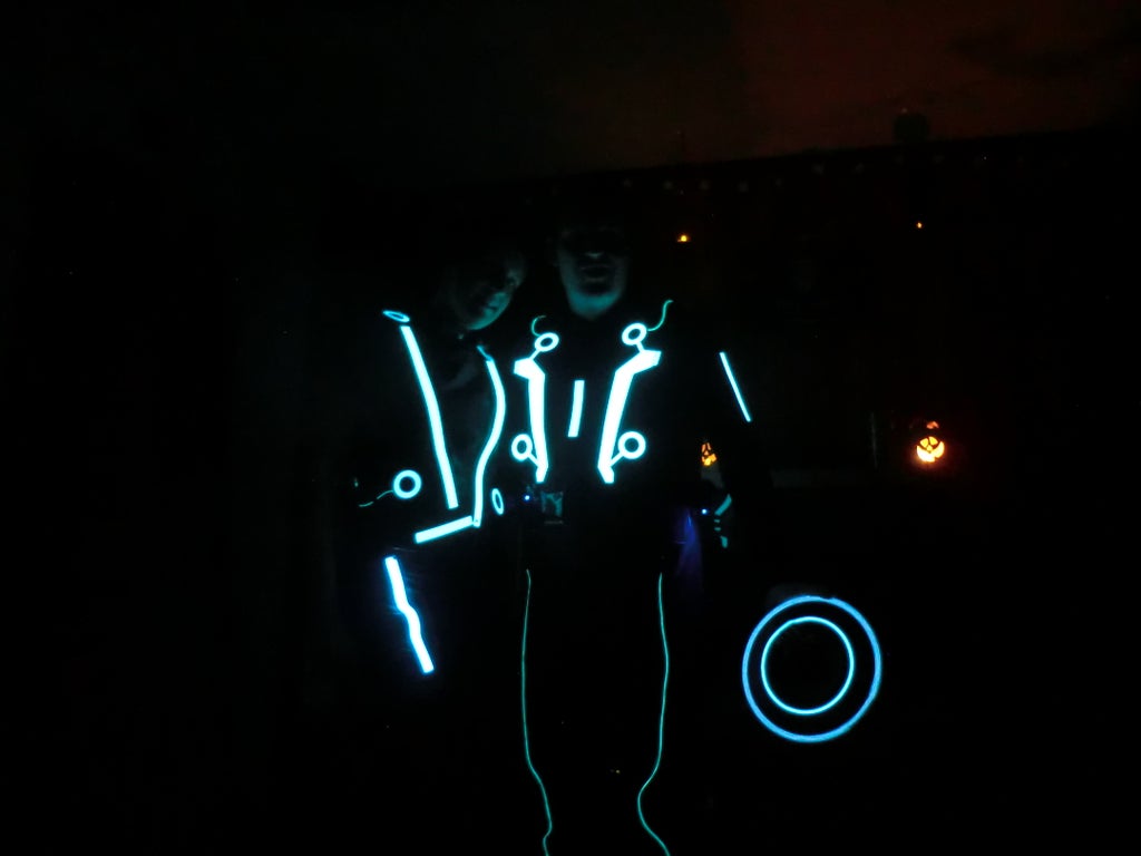 TRON Suits: Sam Flynn & Quorra