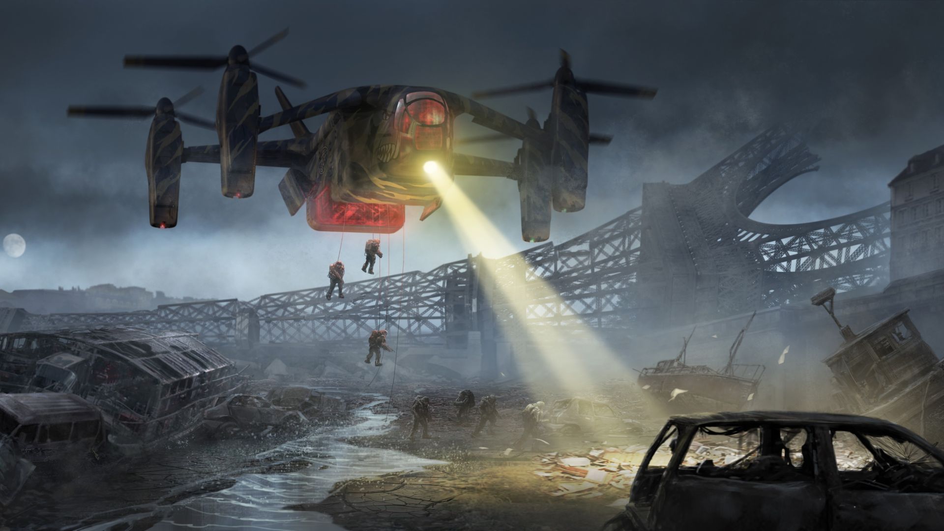 Desktop Wallpaper Edge Of Tomorrow, Movie, Military, Helicopter, Artwork, 4k, HD Image, Picture, Background, D34c54