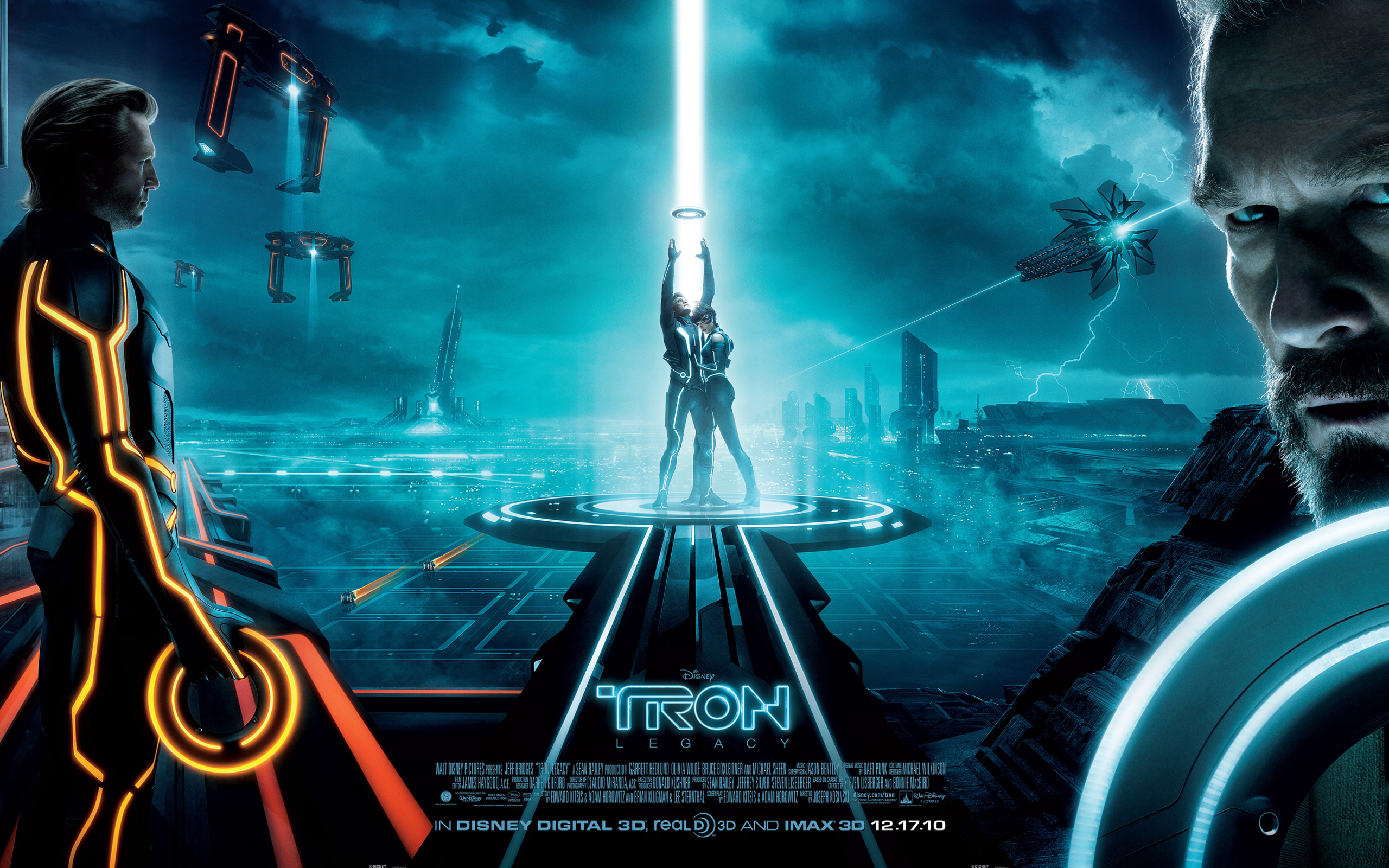 Tron Legacy Post in 2560×1600 Pixel, All Advanced Technologies, Shall Gain the People an Easier Life