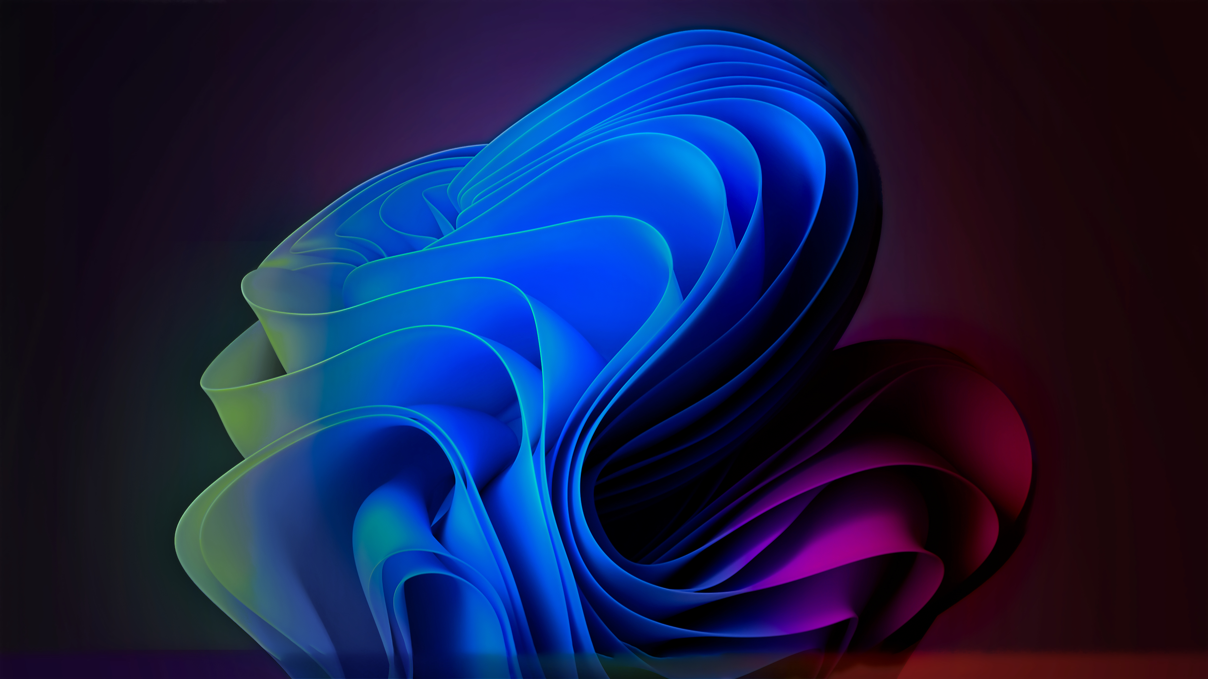 Windows 11 Wallpaper 4K, Stock, Colorful, Gradient background, Aesthetic, Technology