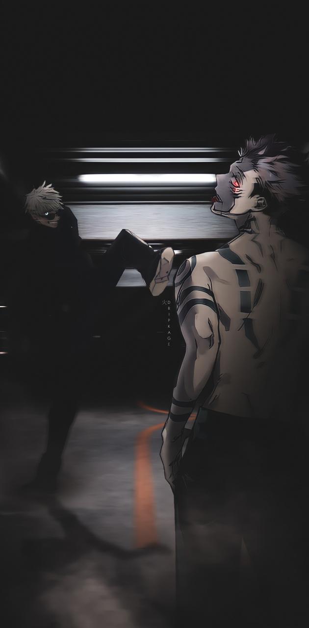 Gojo Satoru vs Sukuna wallpaper