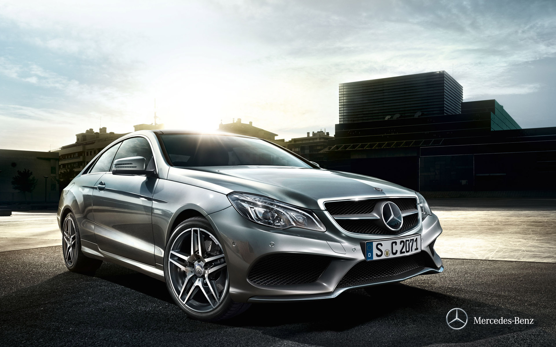 Mercedes Benz E Class Coupe 2015: Free Desktop Wallpaper And Background Image