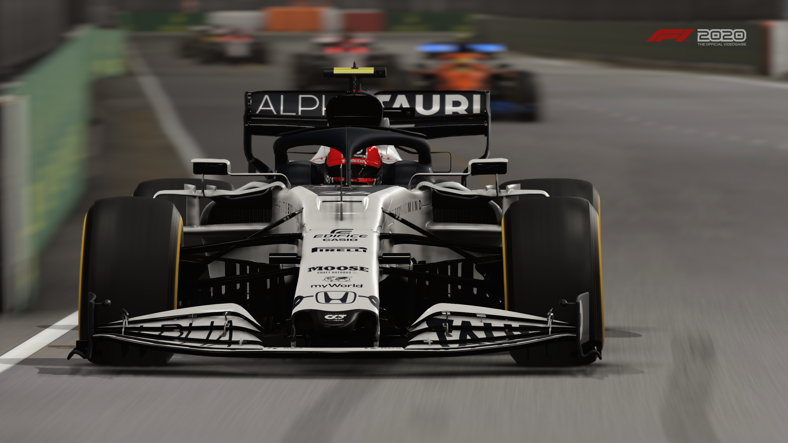 Scuderia AlphaTauri Honda AT01 HD Wallpaper