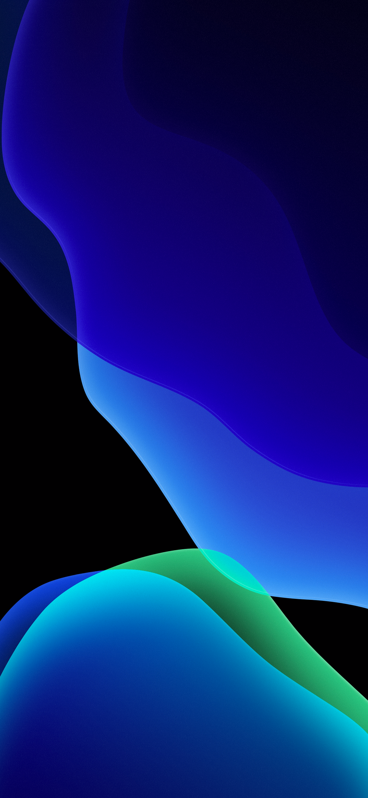 iOS 13 Blue Wallpaper Free iOS 13 Blue Background
