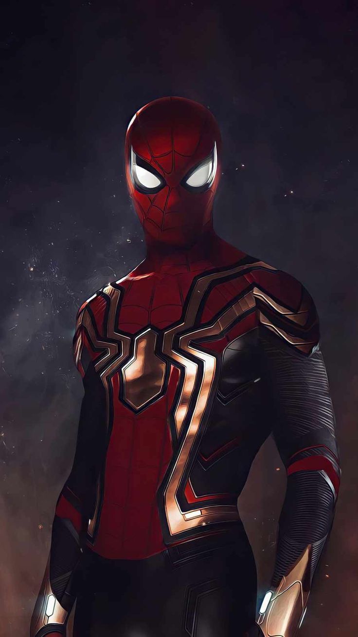 Spider Man No Way Home Integrated Suit Wallpaper, iPhone Wallpaper. Spiderman, Spiderman picture, Marvel spiderman art