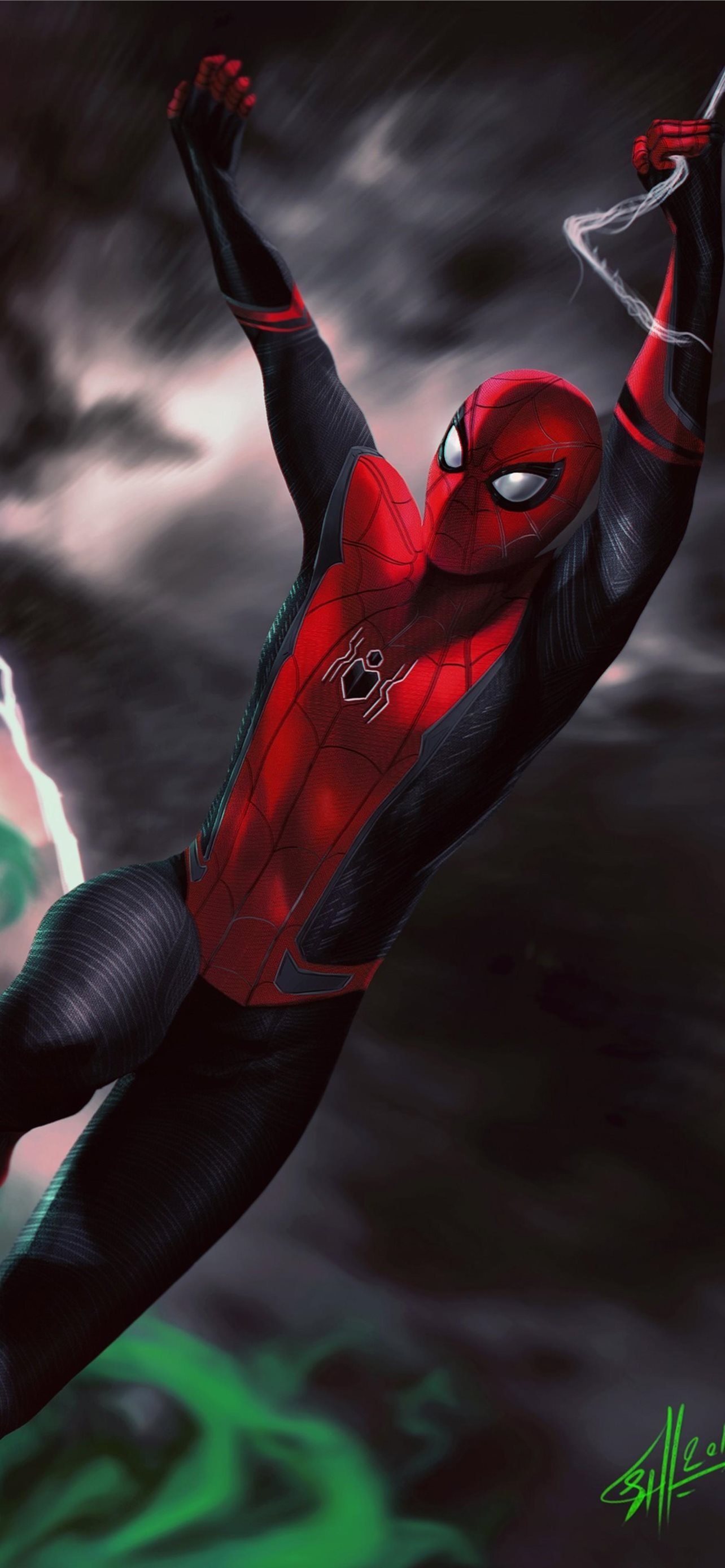 spider man far from home iPhone Wallpaper Free Download