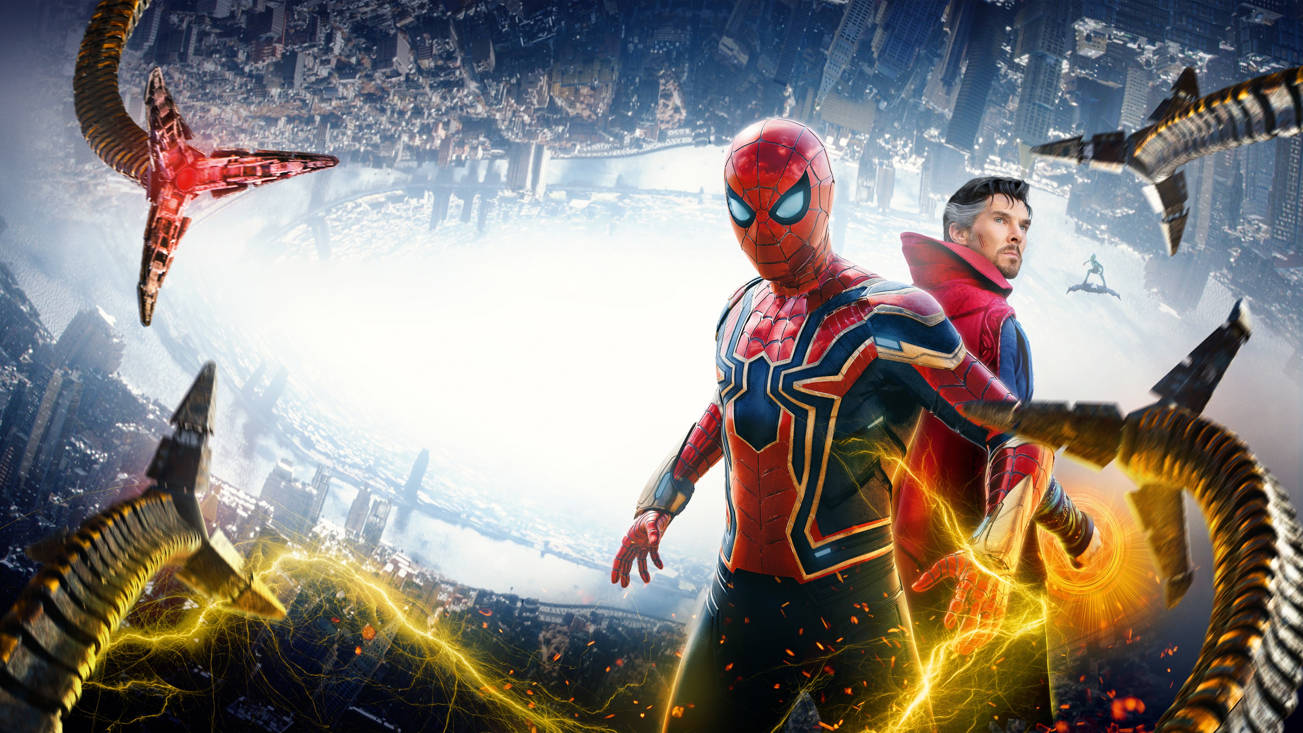 Spider Man: No Way Home Wallpaper 4K, Doctor Strange, 2021 Movies, Marvel Comics, Movies