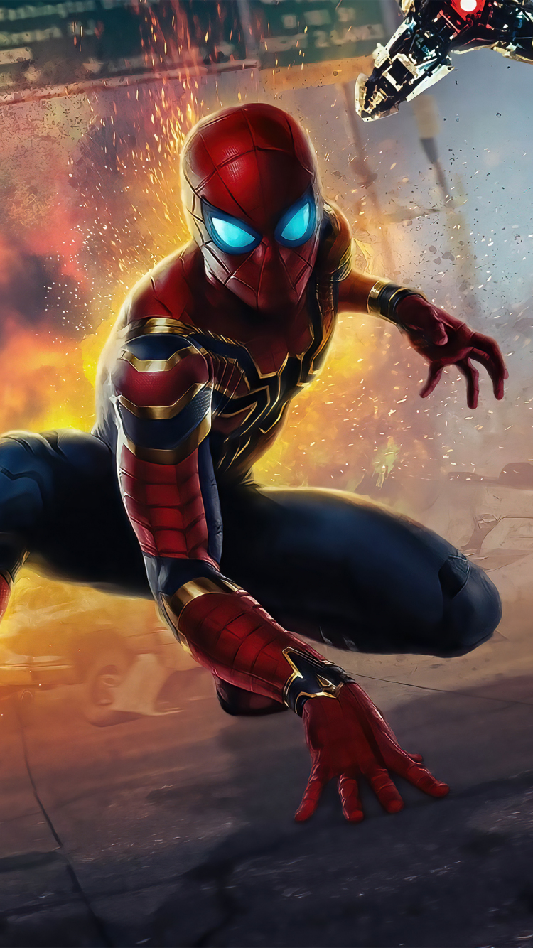 Download Spider Man: No Way Home, 2021 Movie, Poster 750x1334 Wallpaper, Iphone 7, Iphone 8, 750x1334 HD Image, Background, 27620