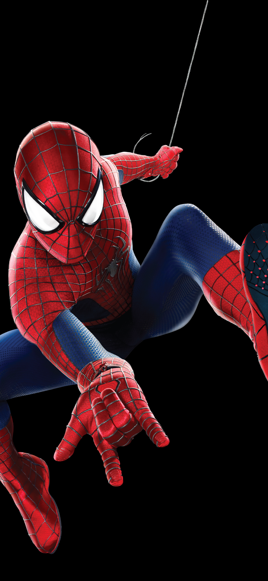 Spider Man Wallpaper 4K, Marvel Superheroes, Black Background, Graphics CGI