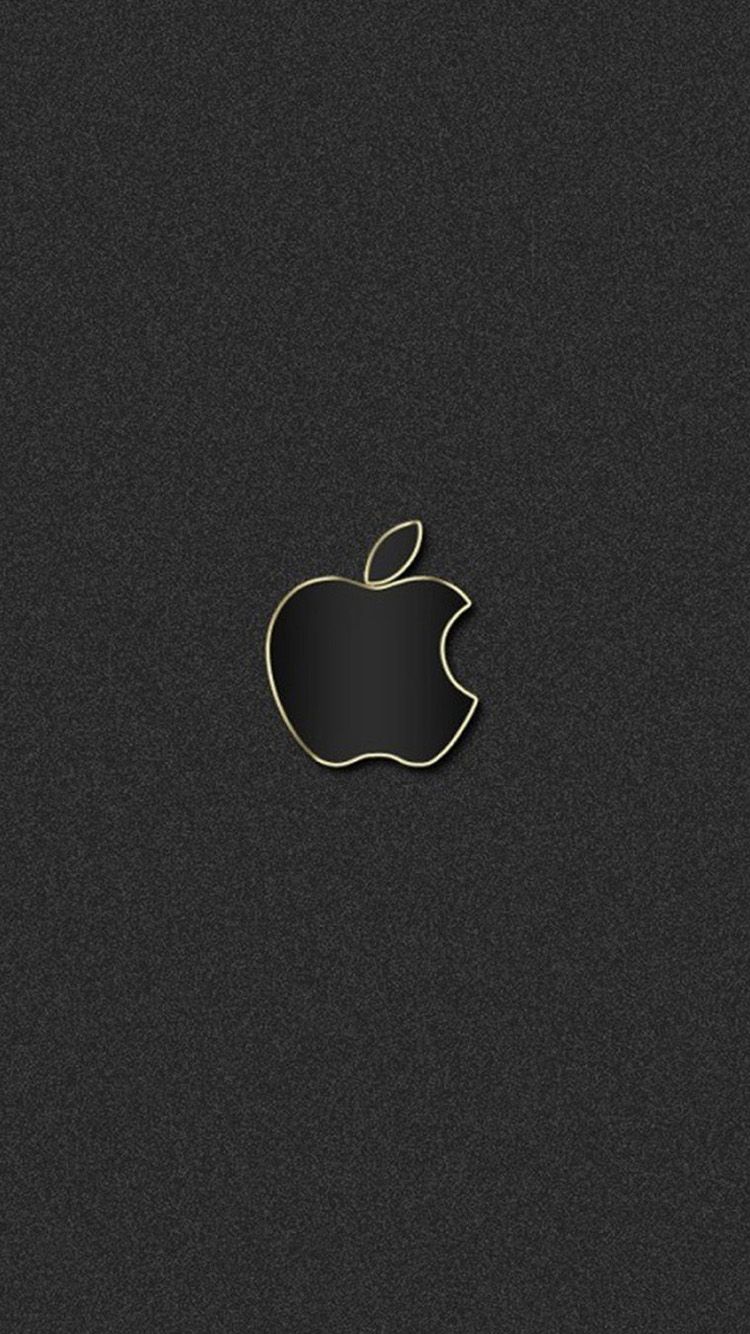 Black Apple iPhone Wallpaper