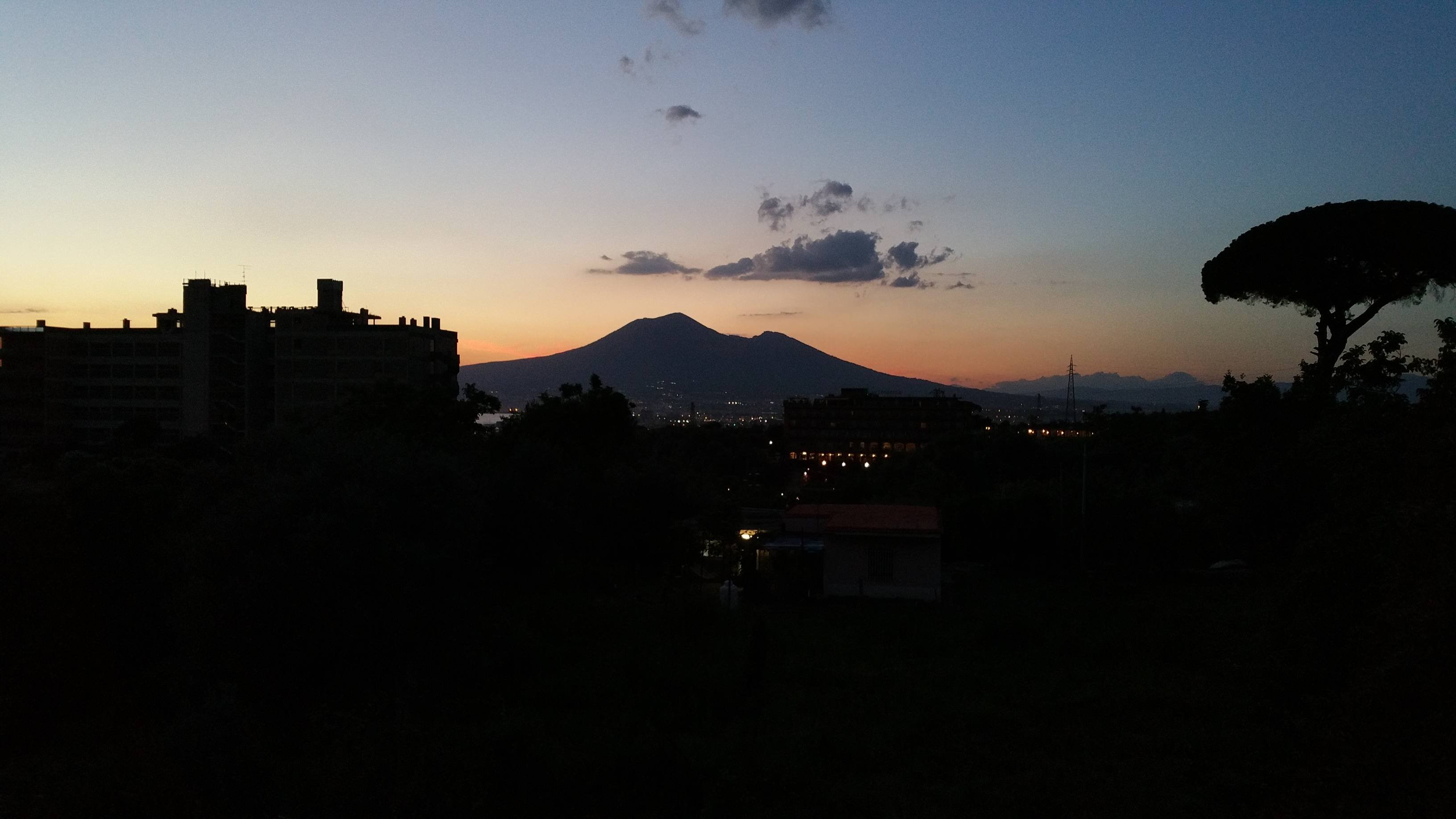 Mt. Vesuvius From My Trip to Italy Last Summer HD wallpaper