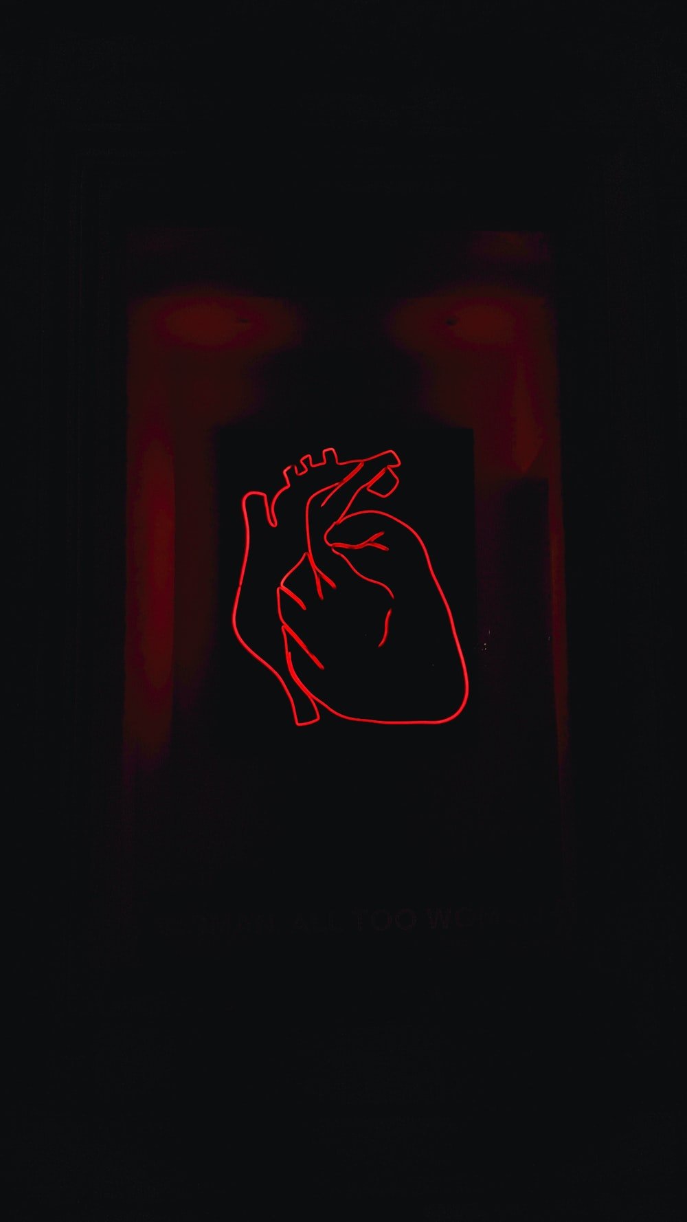 Red Neon Light Picture. Download Free Image