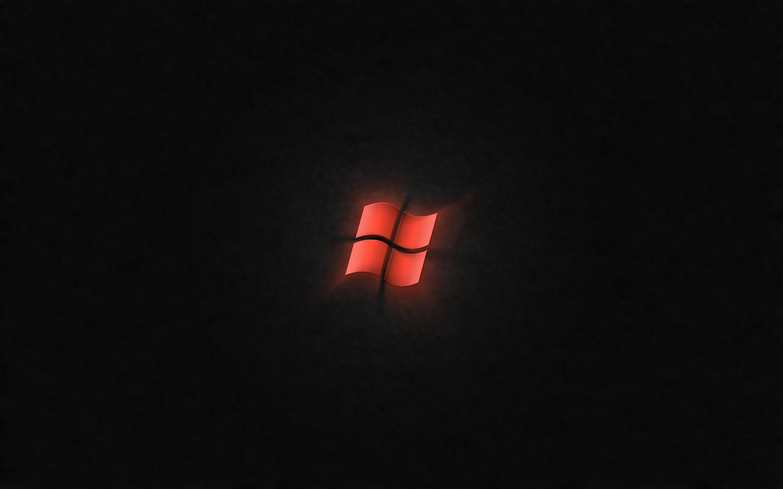 Windows Glow Red « Awesome Wallpaper