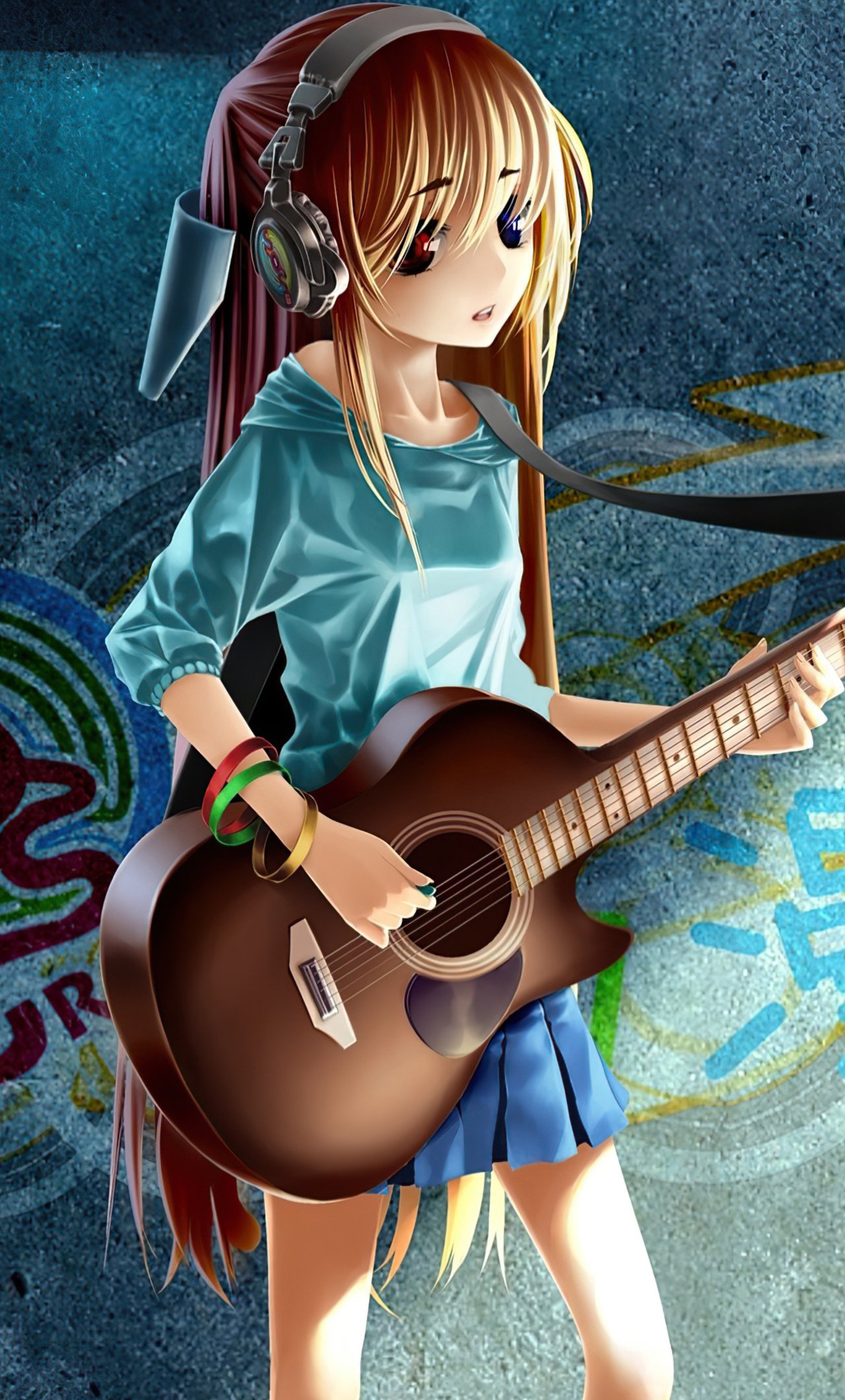 guitars, Sara, Anime, Guitar, Girls, Girl, Music |