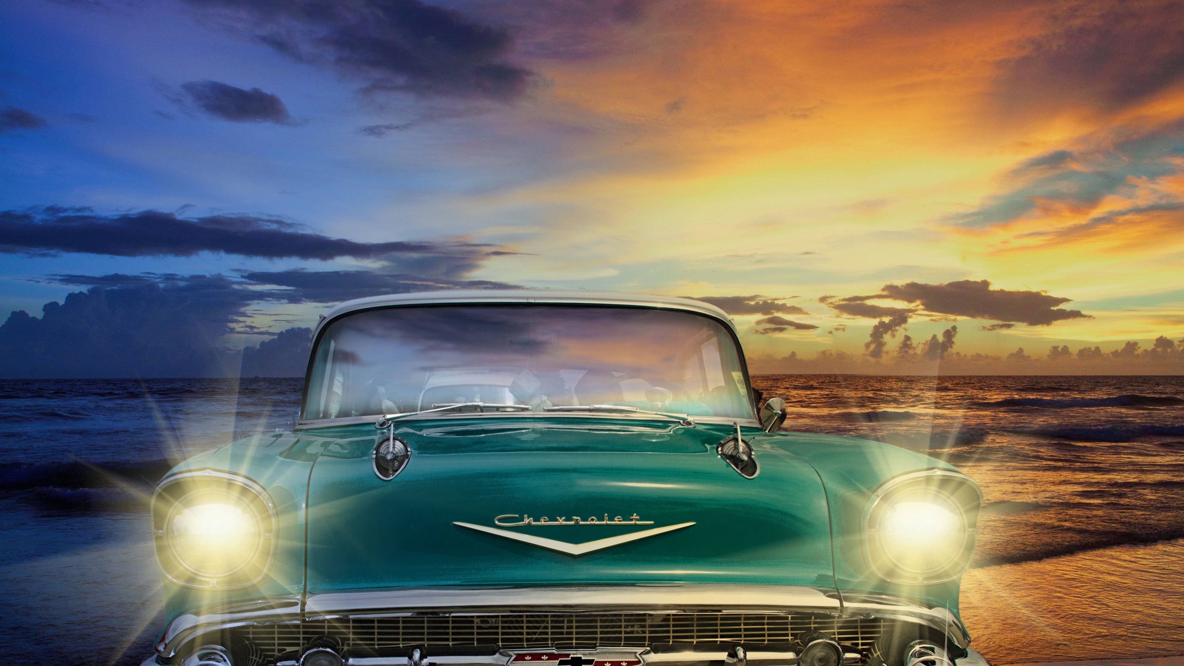 Wallpaper 4k Chevrolet Old Retro Classic Vintage Car Wallpaper