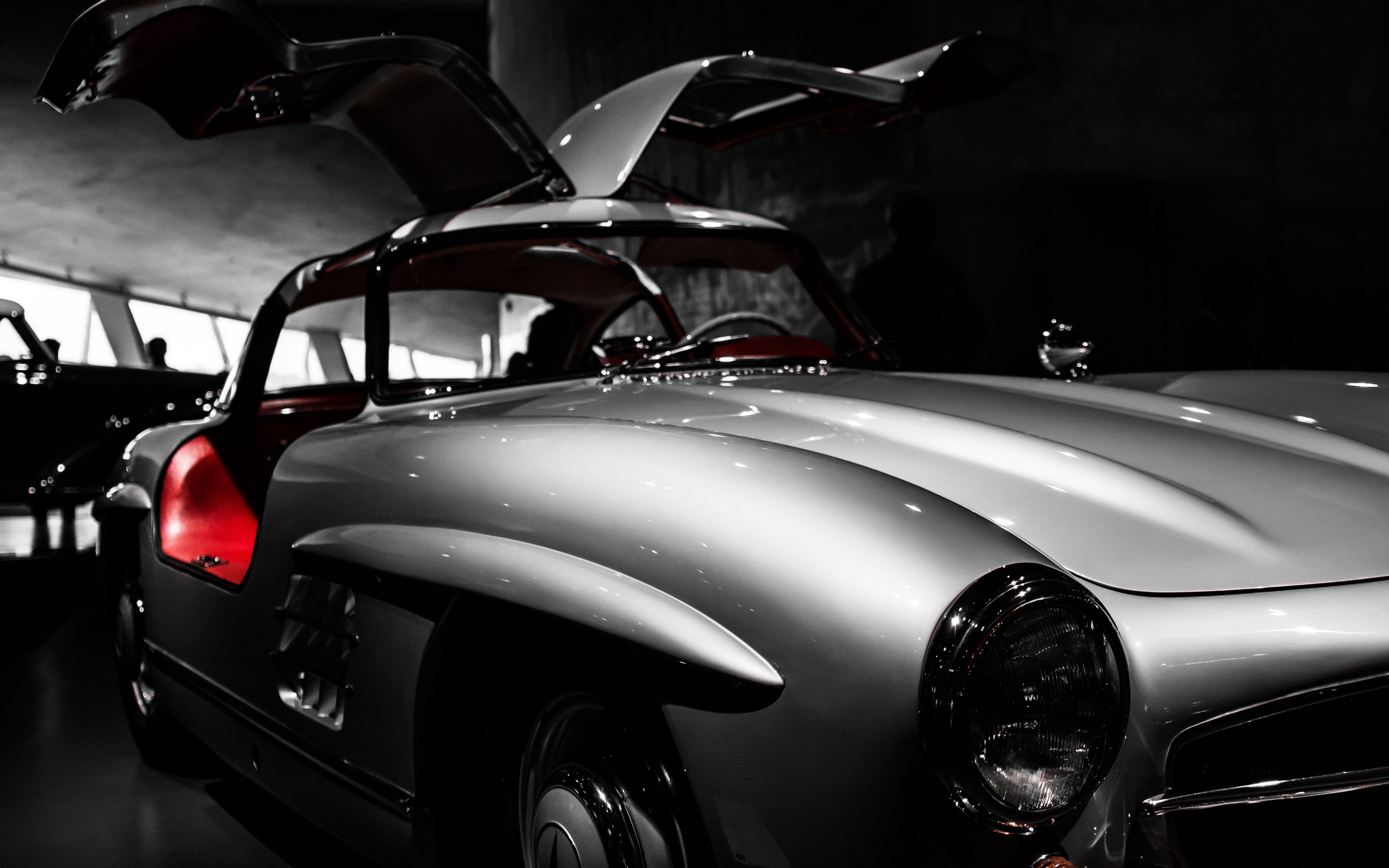 Download wallpaper 3840x2400 mercedes, vintage, car, oldtimer 4k ultra HD 16:10 HD background