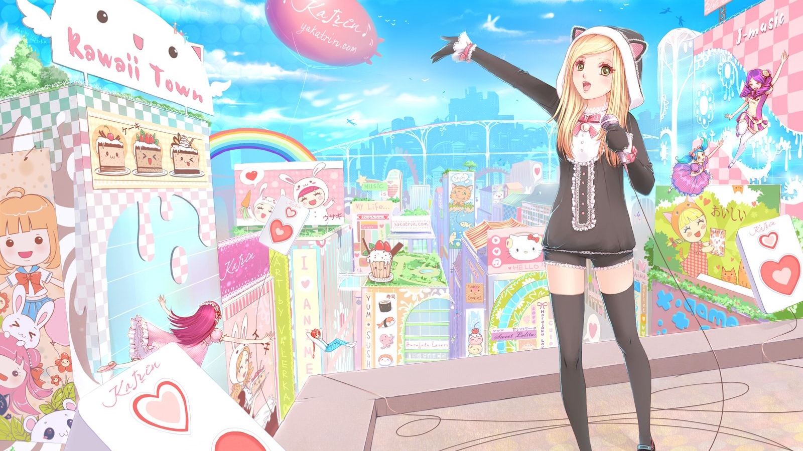 Kawaii Anime Image Kawaii Girl HD Wallpaper And Background Wallpaper Desktop Anime Wallpaper & Background Download