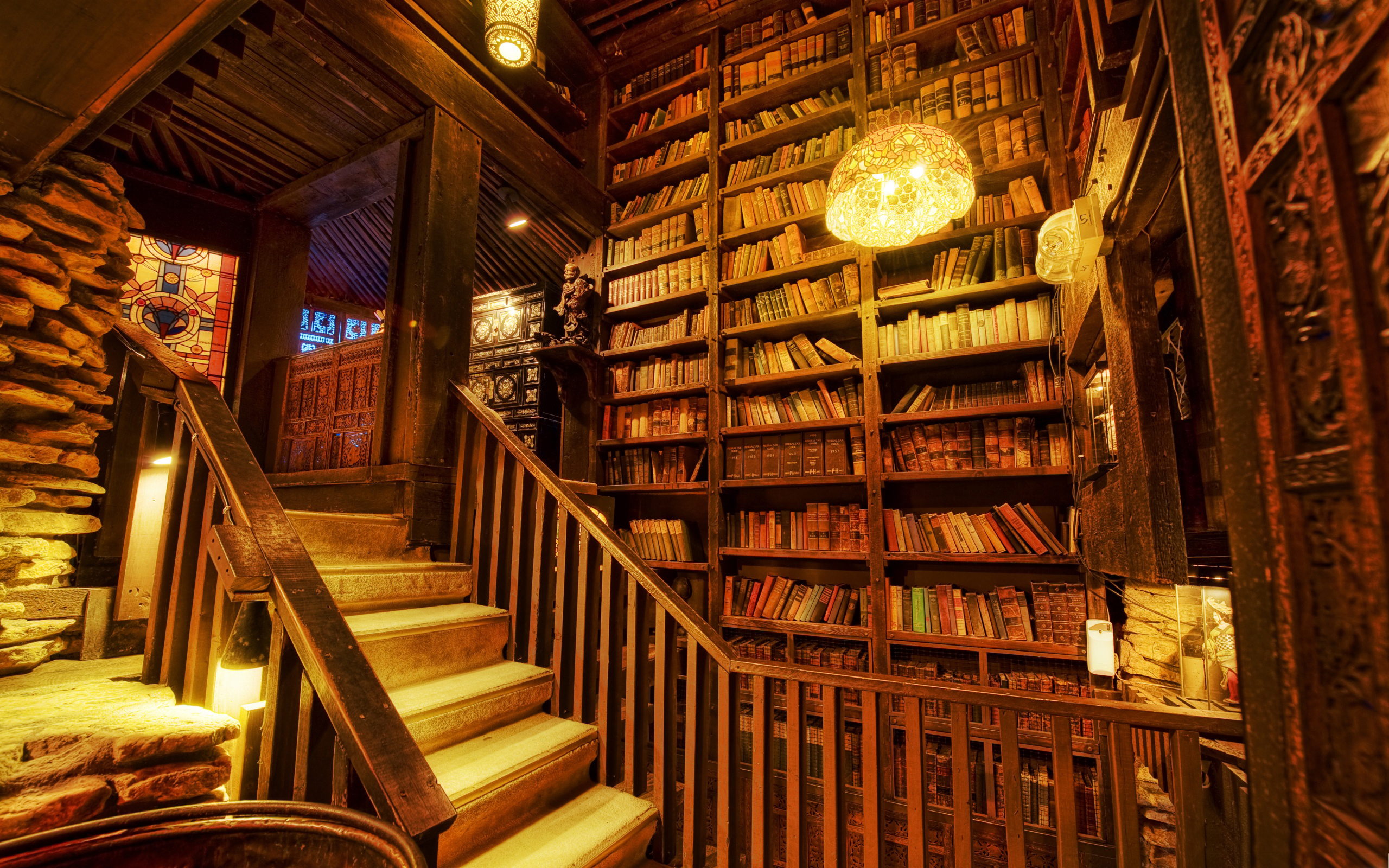 Private Library High Resolution Wallpaper & Background Download
