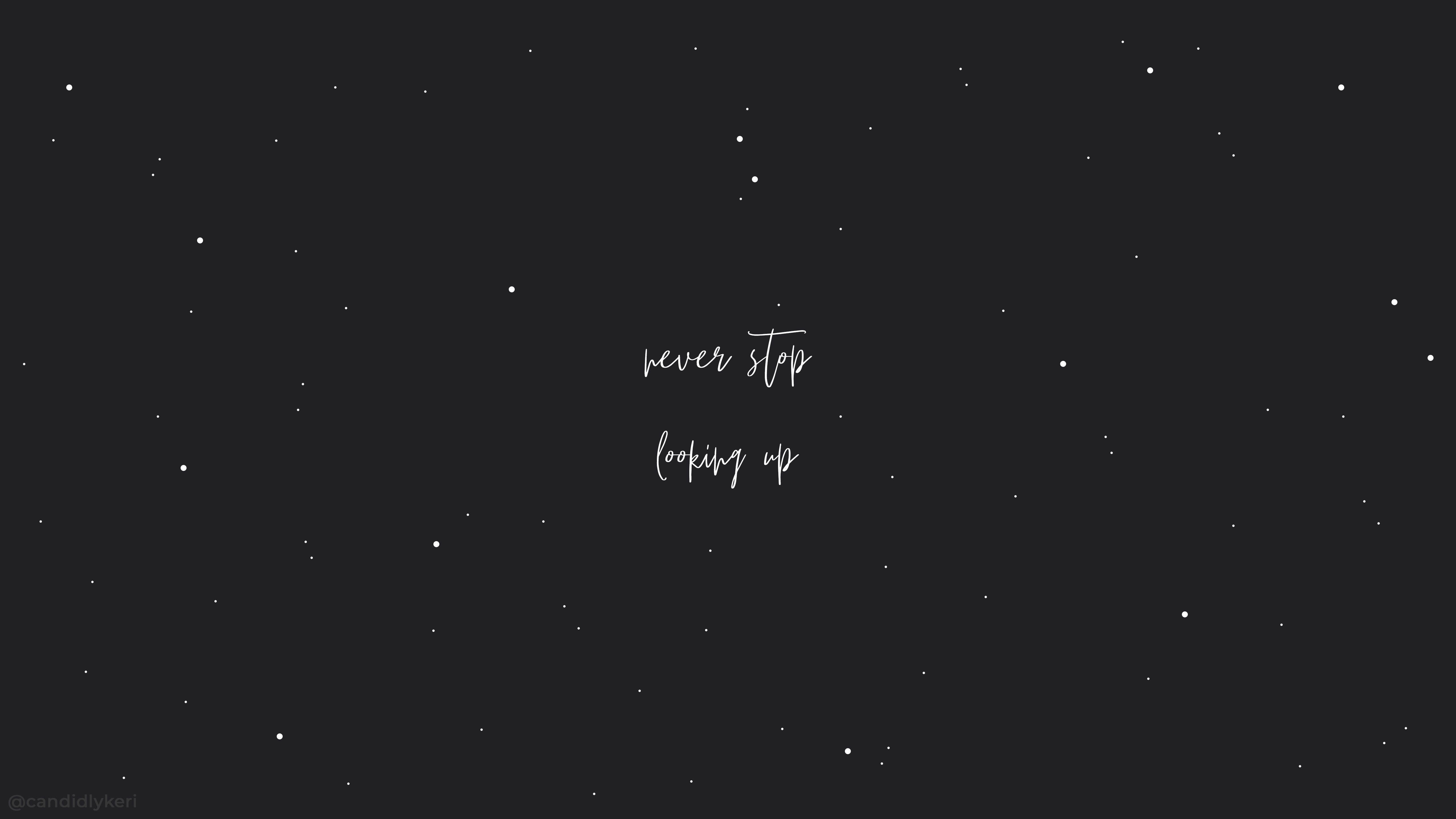 Aesthetic Korean Words Desktop Wallpaper