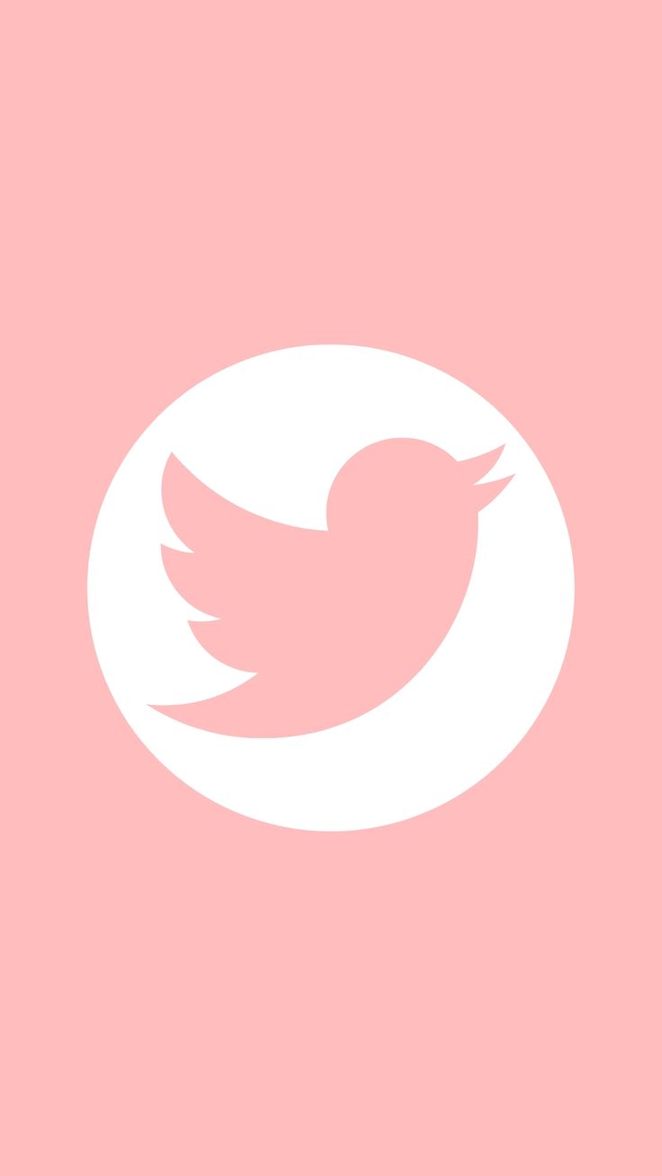 twitter. Pink twitter, iPhone wallpaper tumblr aesthetic, Twitter logo