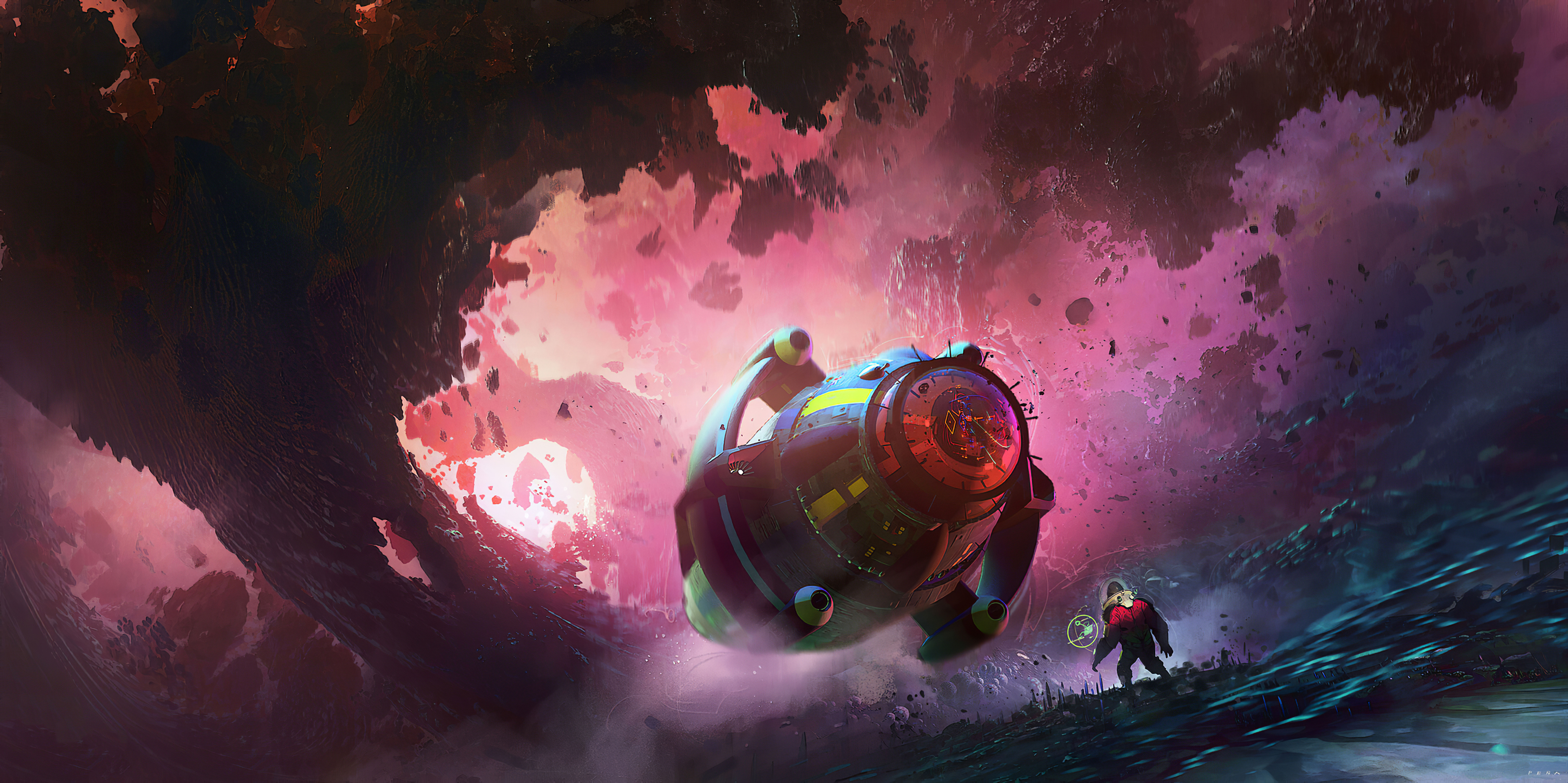 The Space Monkey 4k, HD Artist, 4k Wallpaper, Image, Background, Photo and Picture