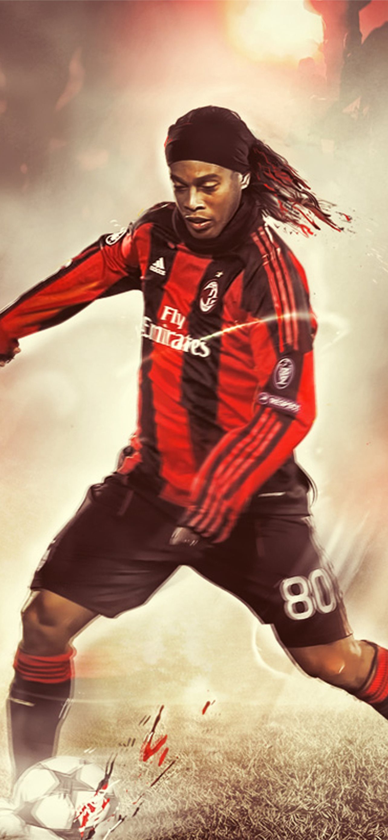 Best Ronaldinho gaucho iPhone HD Wallpaper