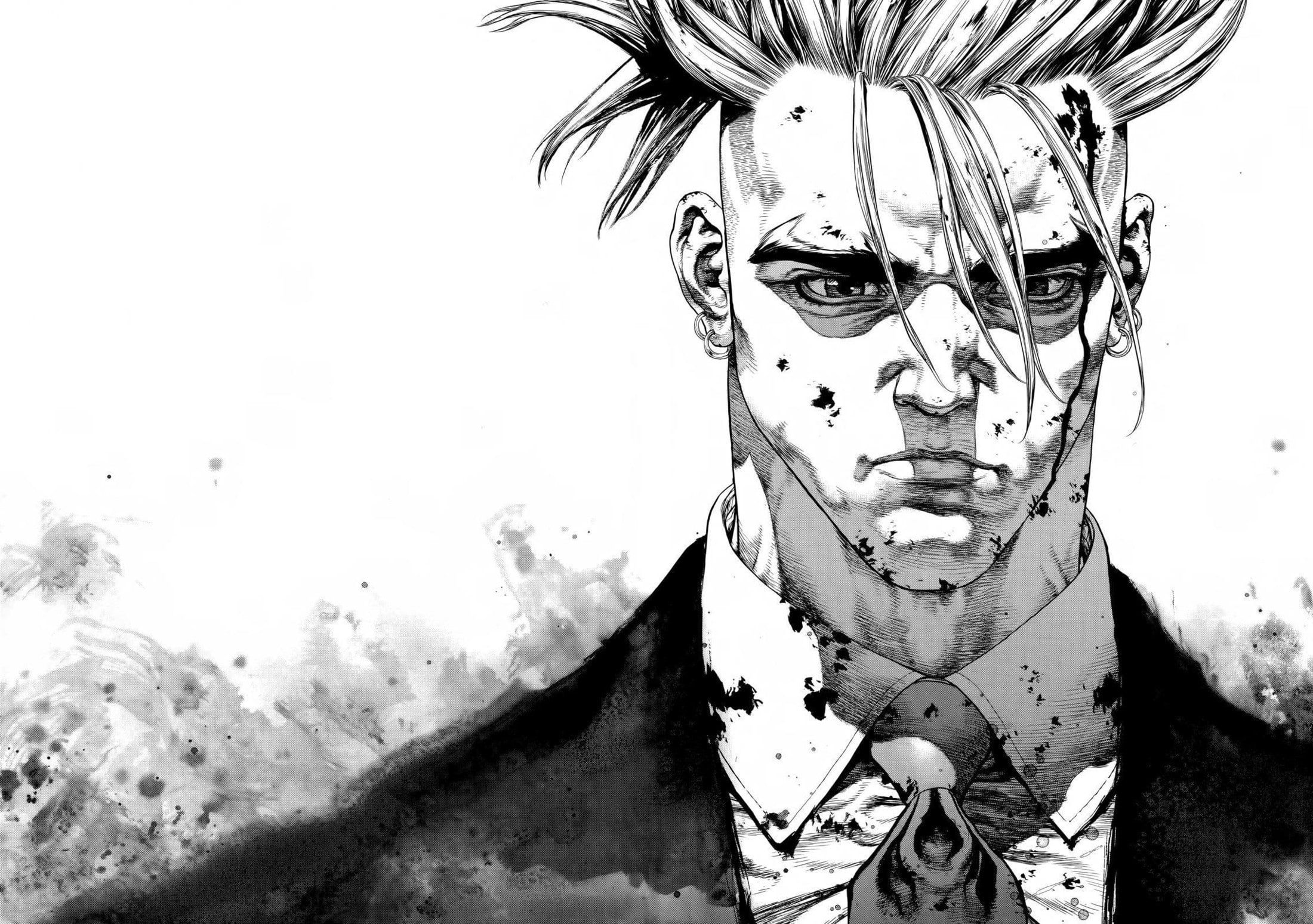 sun ken rock #manga #ken black and white #Anime P #wallpaper #hdwallpaper #desktop. Sun ken rock, Ken rock, Anime movies