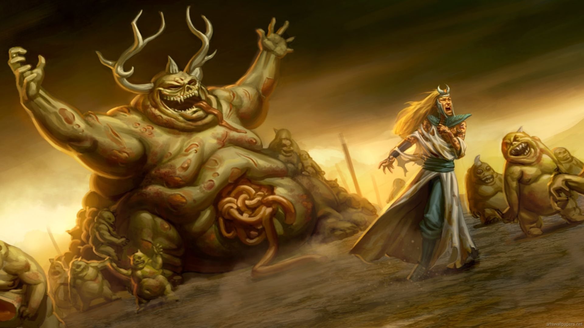 Nurgle (Warhammer) HD Wallpaper and Background Image
