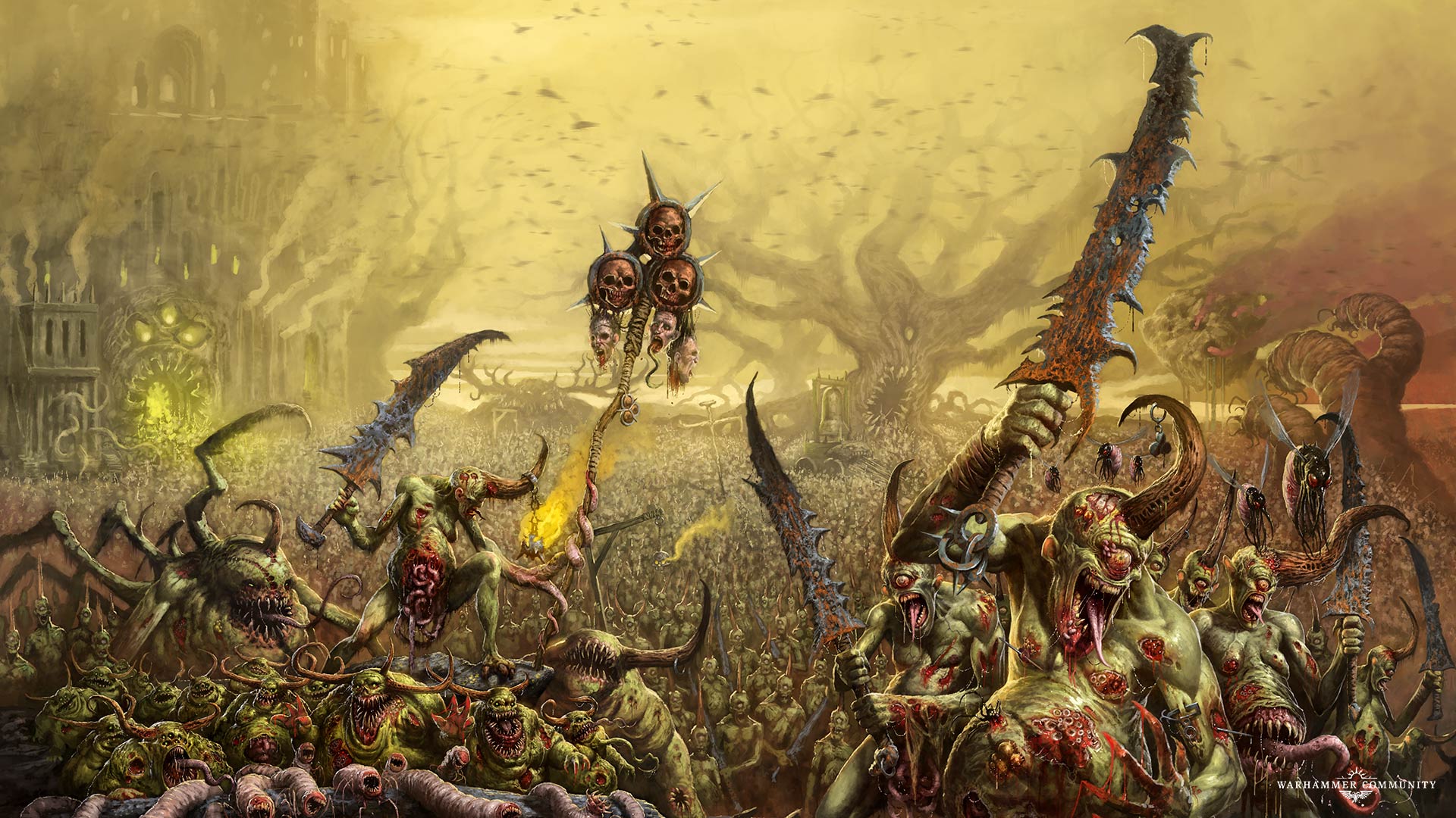 Nurgle Wallpapers Wallpaper Cave