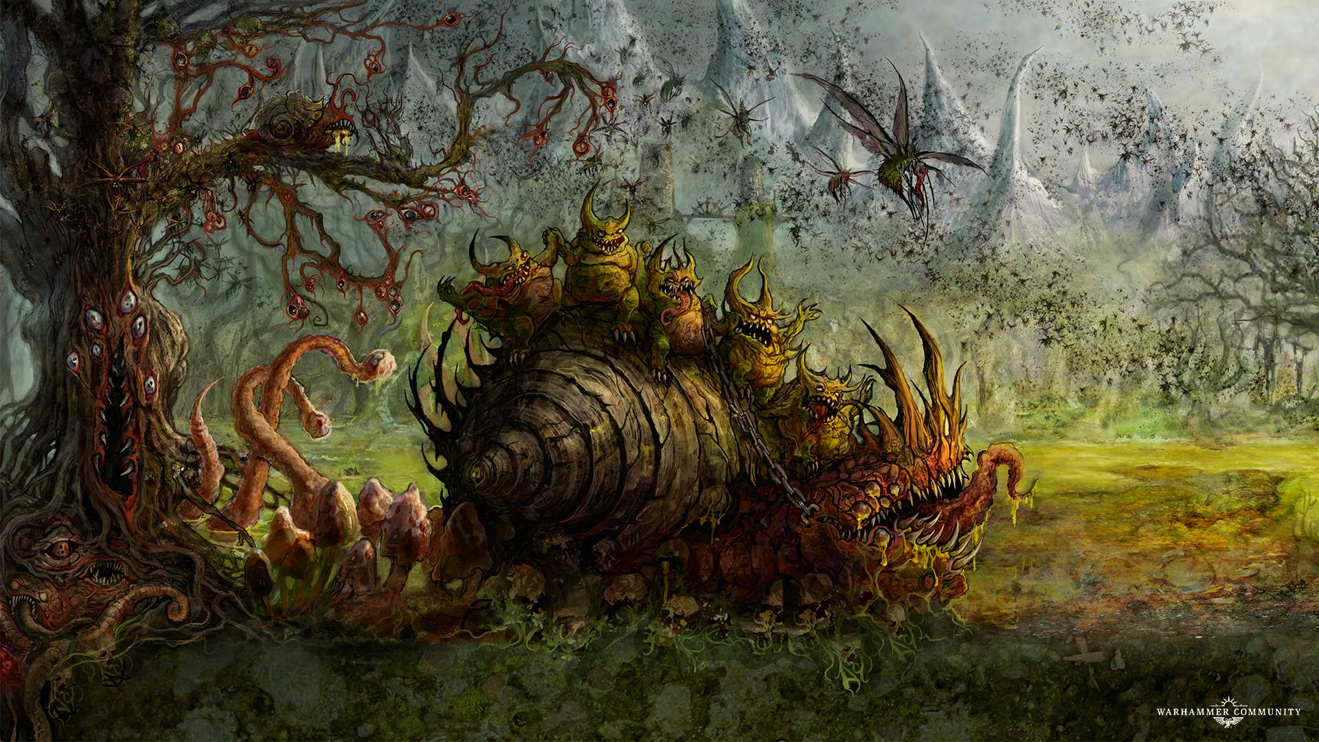 The Seventh Day of Nurgle: The Feculent Gnarlmaw
