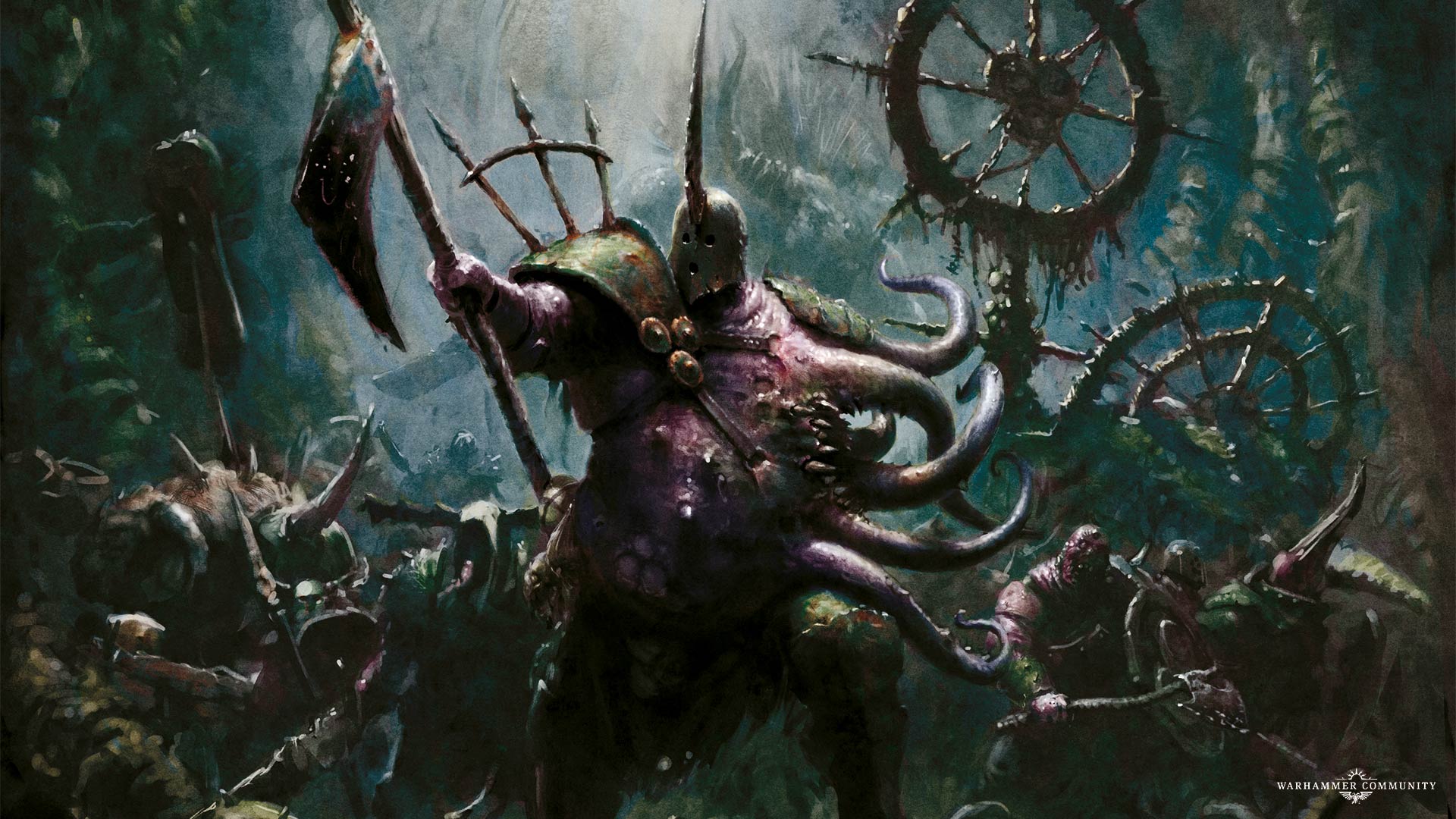 Faeit 212: Fourth Day of Nurgle: The Lord of Blights with New Wallpaper