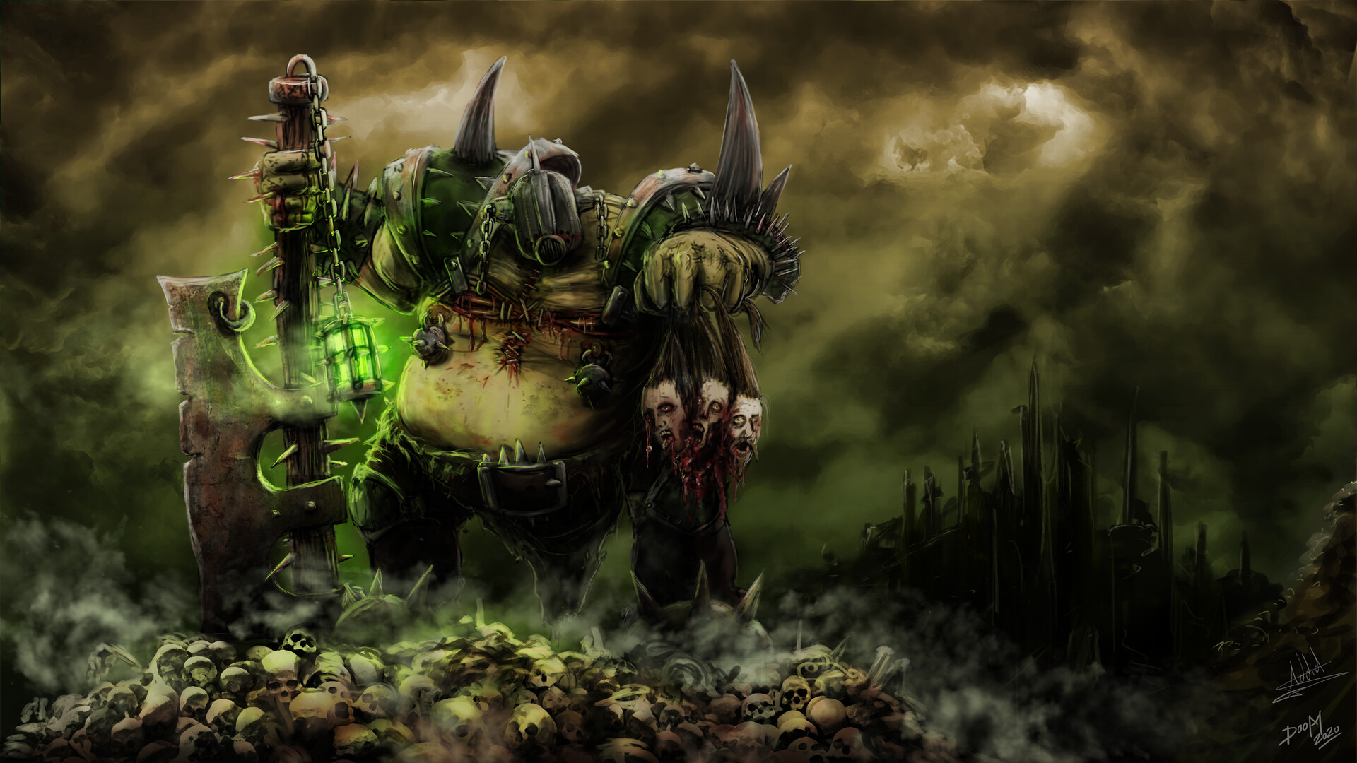 Warrior from Nurgle (Projet avec Doom)