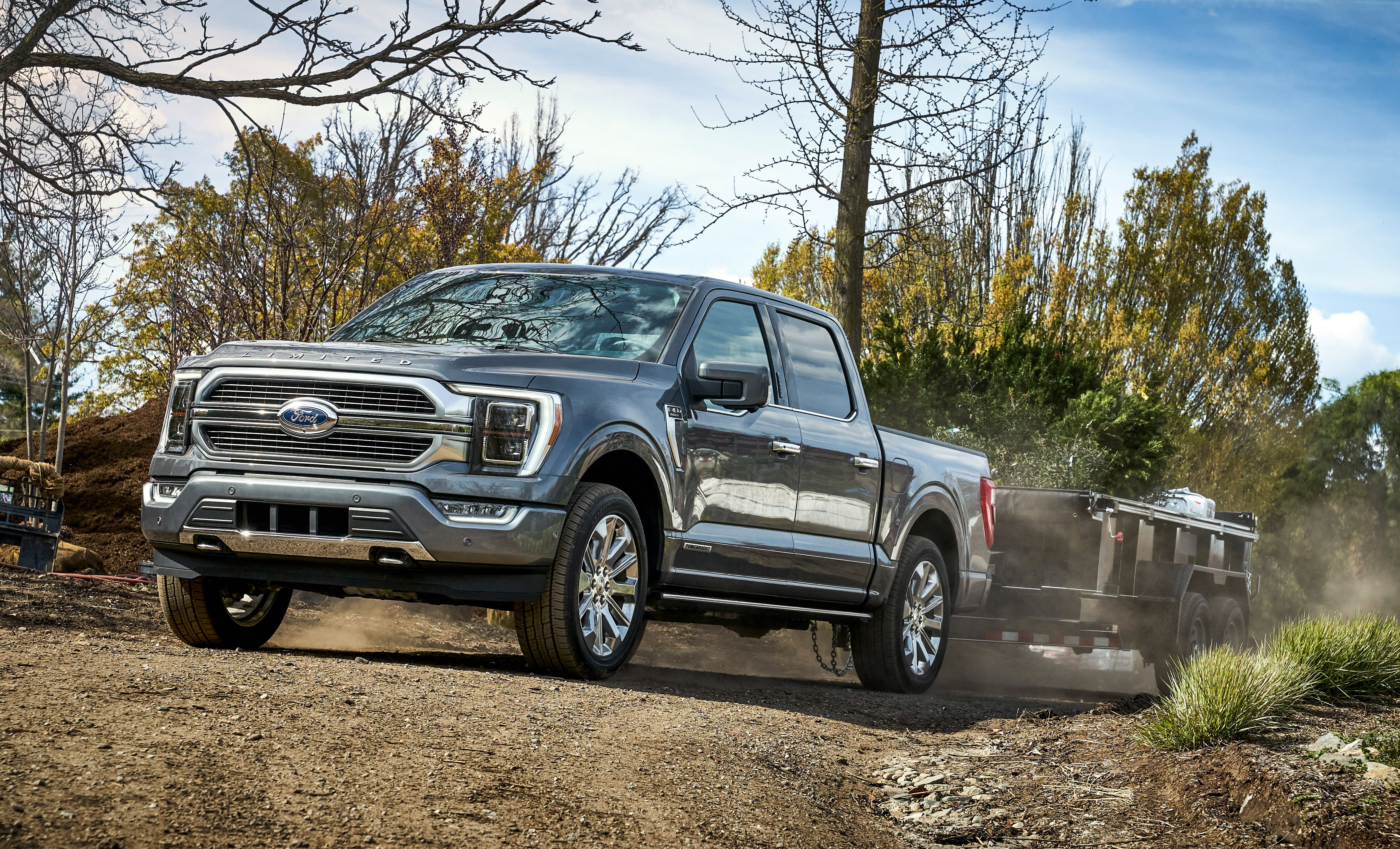 Ford F 150 Ditches Power Stroke Diesel V 6 Engine