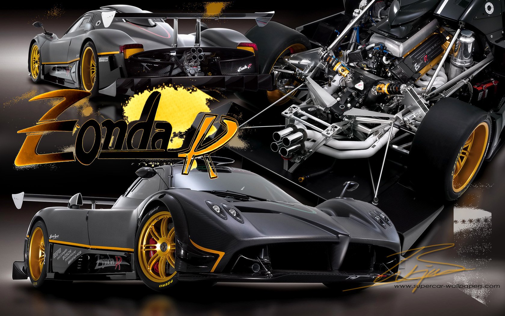 Pagani Zonda R HD Wallpaper and Background Image