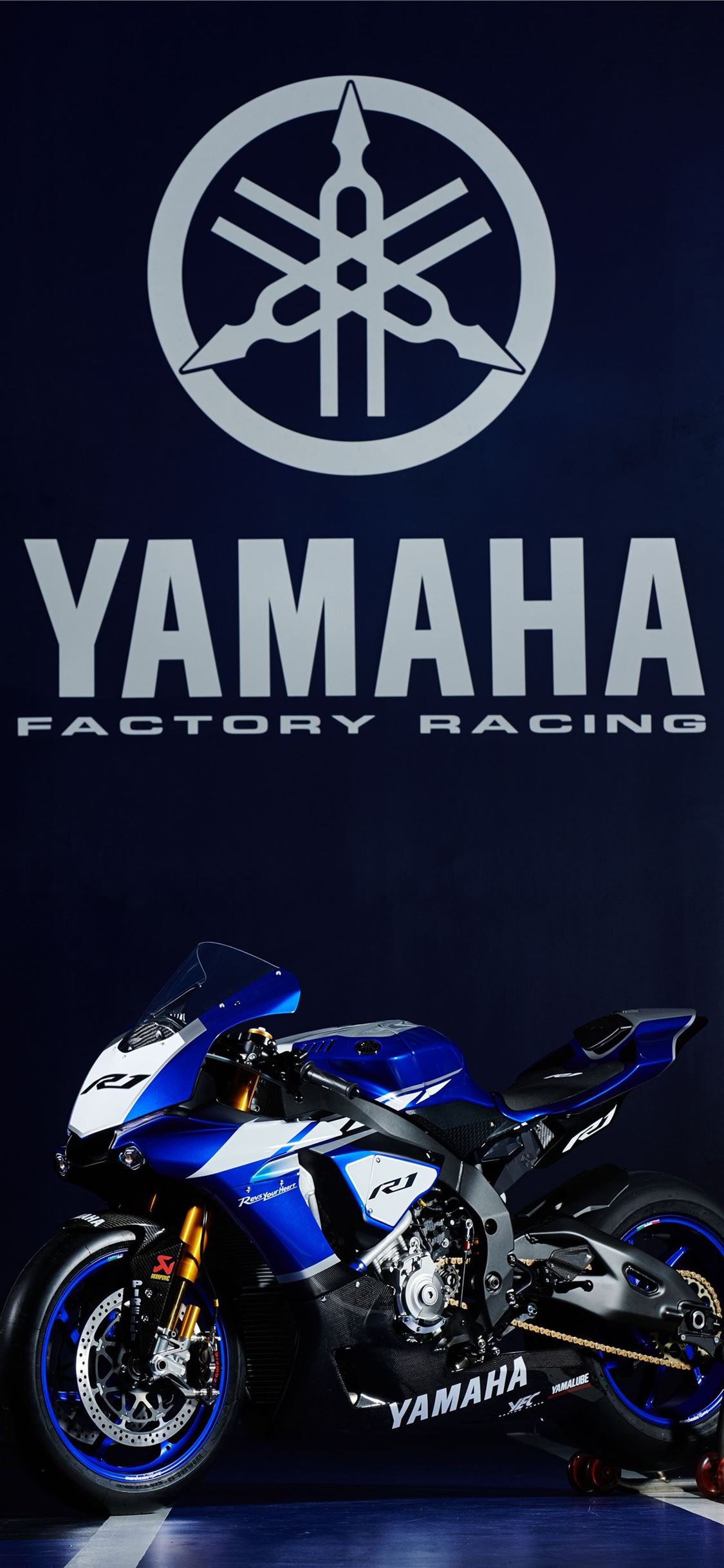 yamaha yzf r1m supersport motorcycle iPhone Wallpaper Free Download
