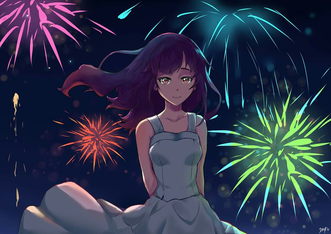Uchiage Hanabi Shita Kara Miru Ka Yoko Kara Miru Ka Uchiage Hanabi, Shita Kara Miru Ka? Wallpapers - Wallpaper Cave