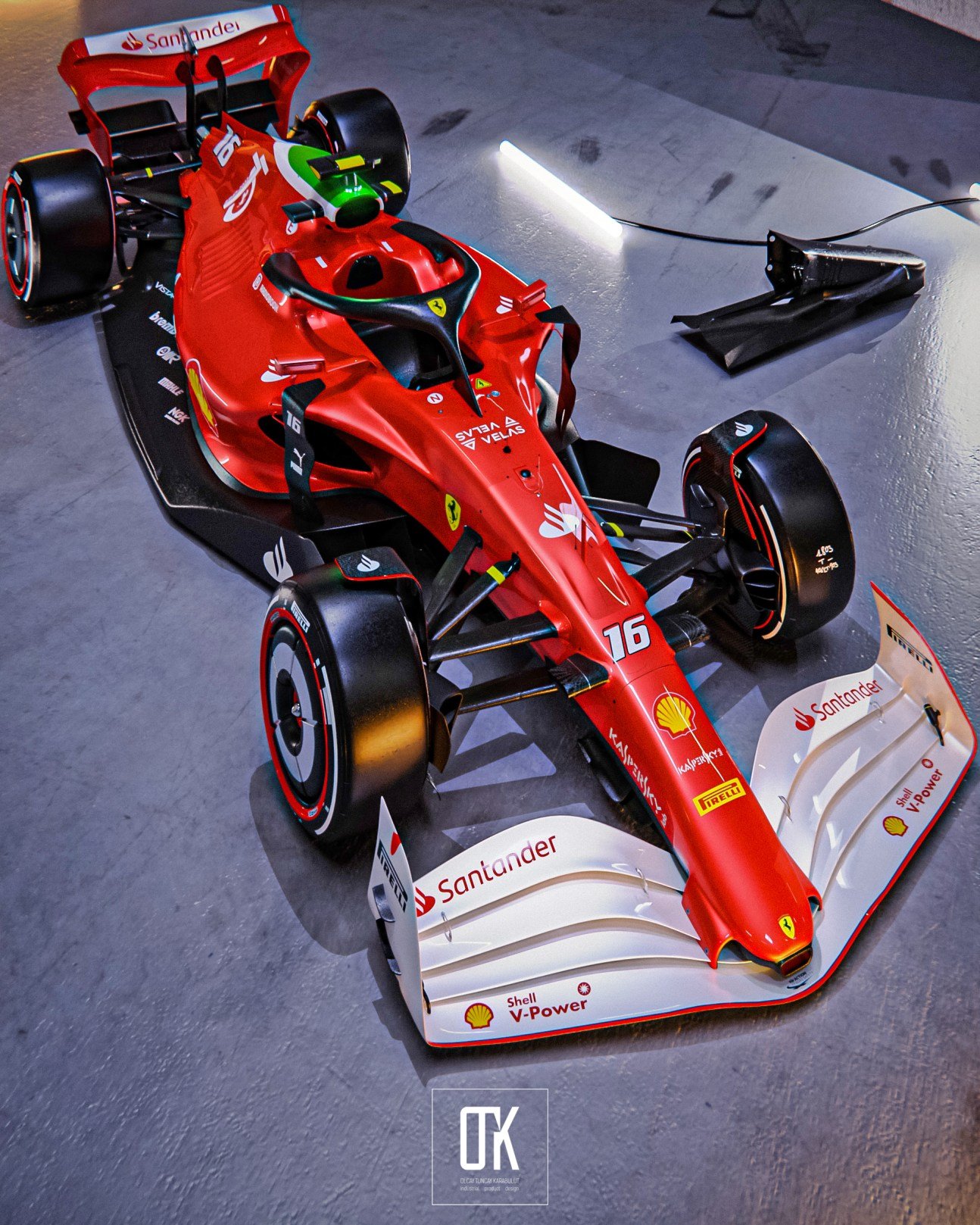 In picture: radical 2022 Ferrari F1 concept car