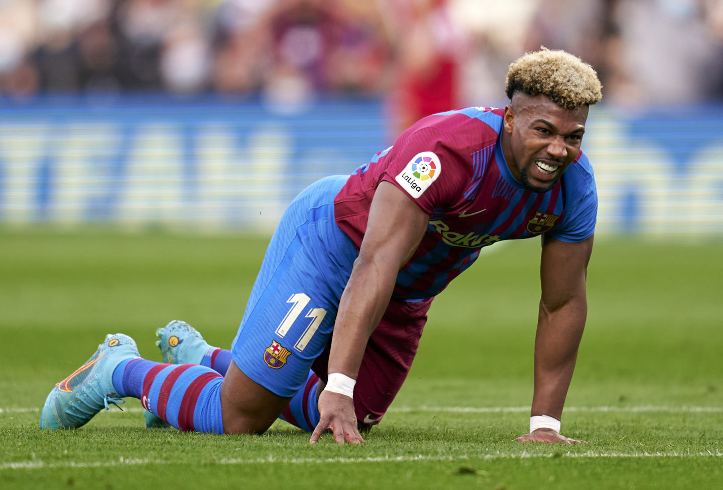 How Wolves loanee Adama Traore got on for Barcelona today