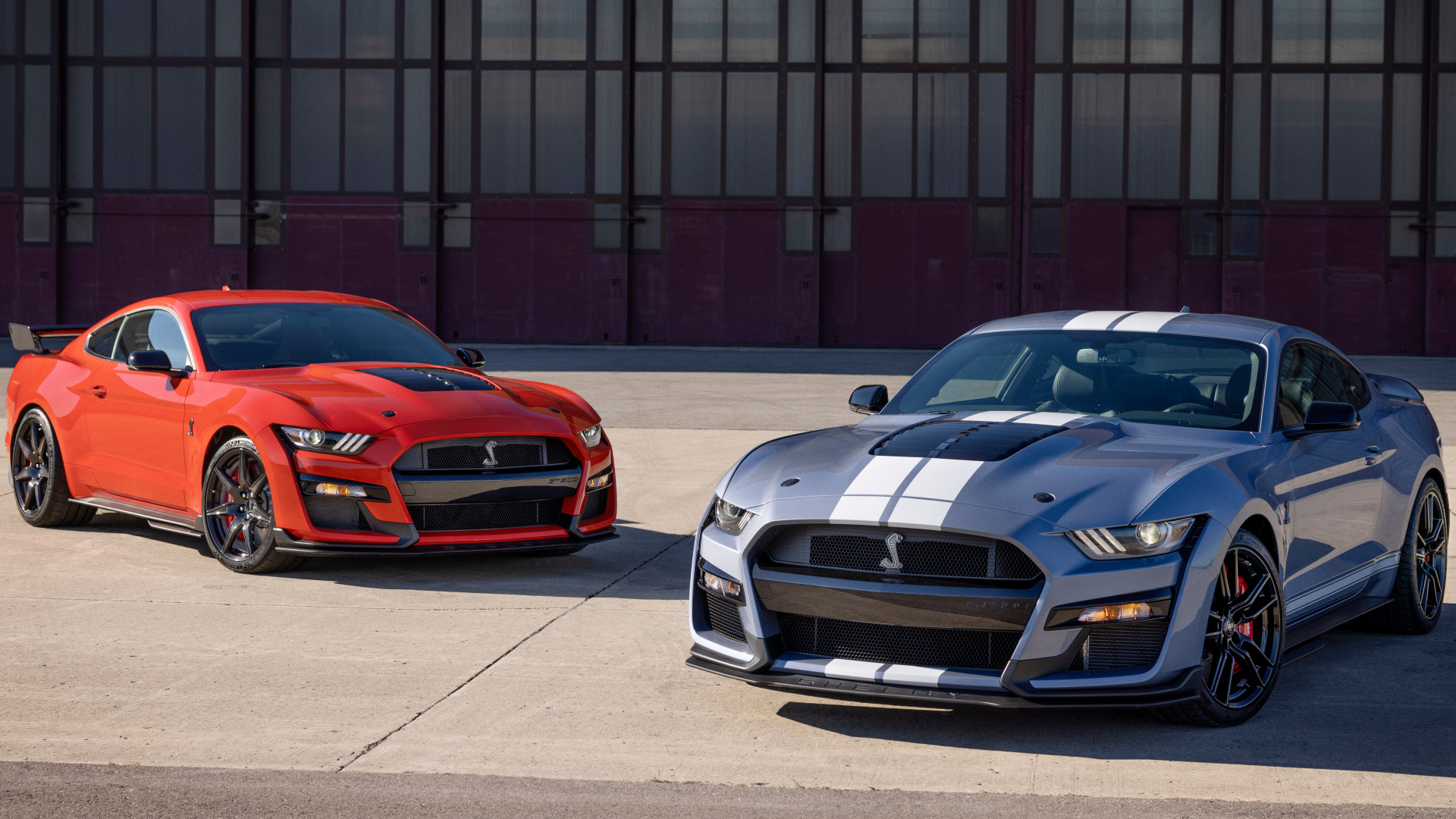 Ford Mustang Shelby GT500 Heritage Edition 2022. Desktop wallpaper. 1920x1080