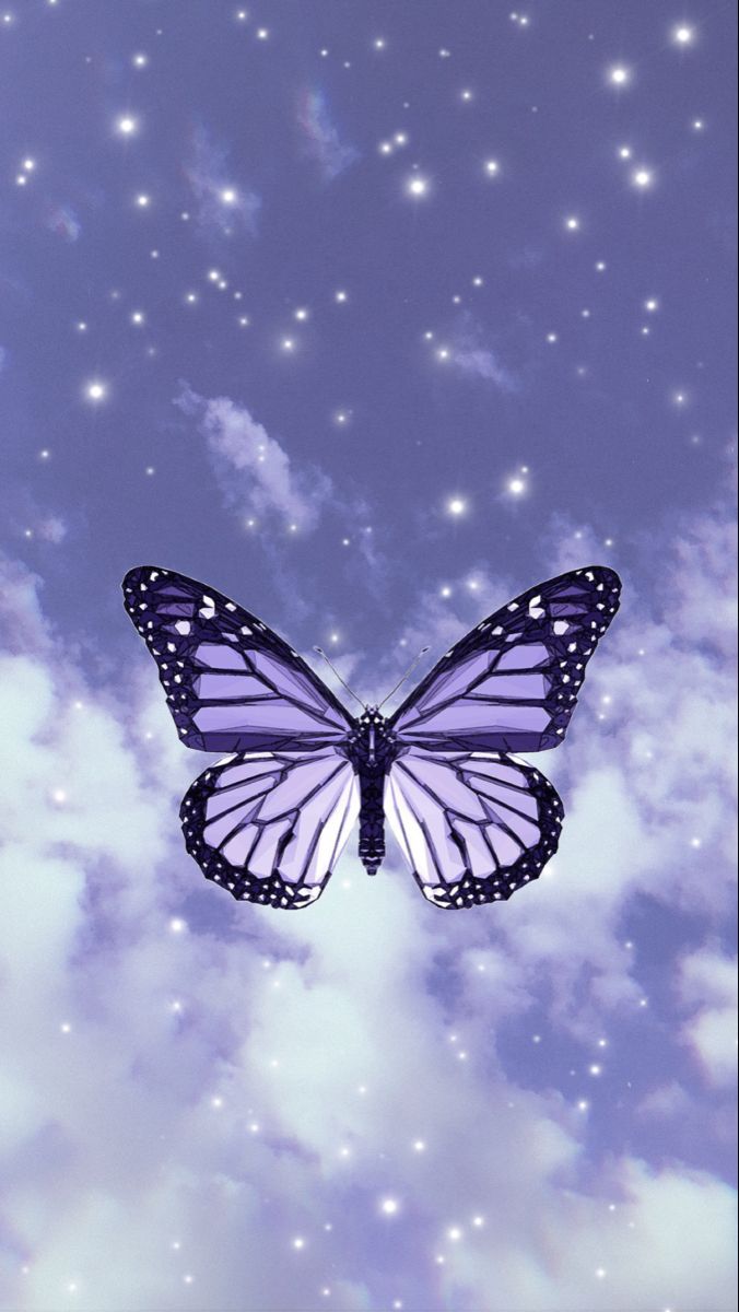 Purple Butterfly Wallpaper. Purple butterfly wallpaper, Butterfly wallpaper background, Blue butterfly wallpaper