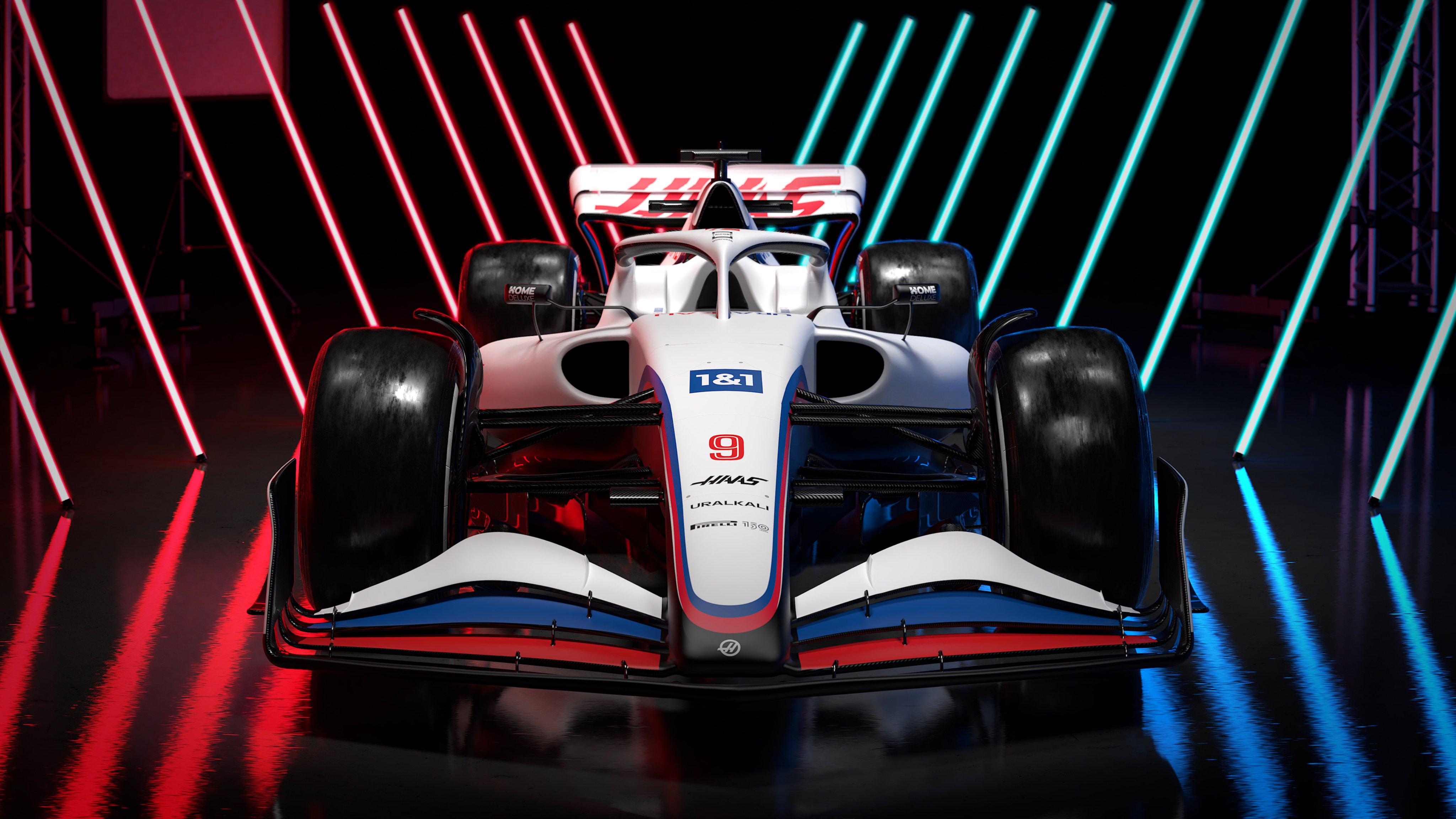 4K Haas F1 Team Wallpaper and Background Image