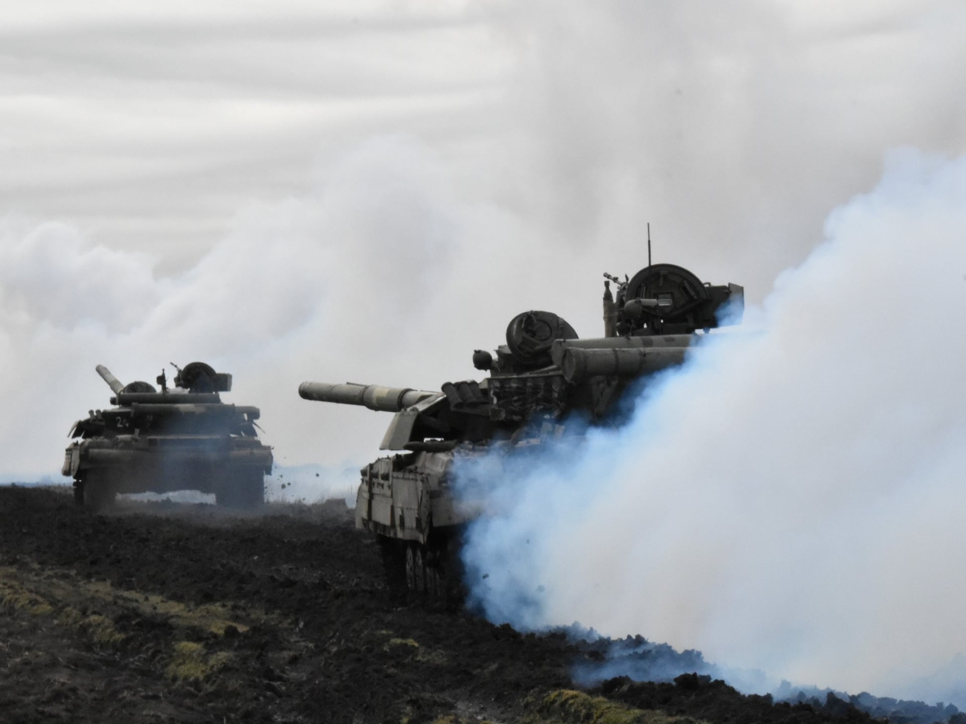 Russia, Ukraine Hold Military Drills, NATO Criticises Russian Troop Build Up