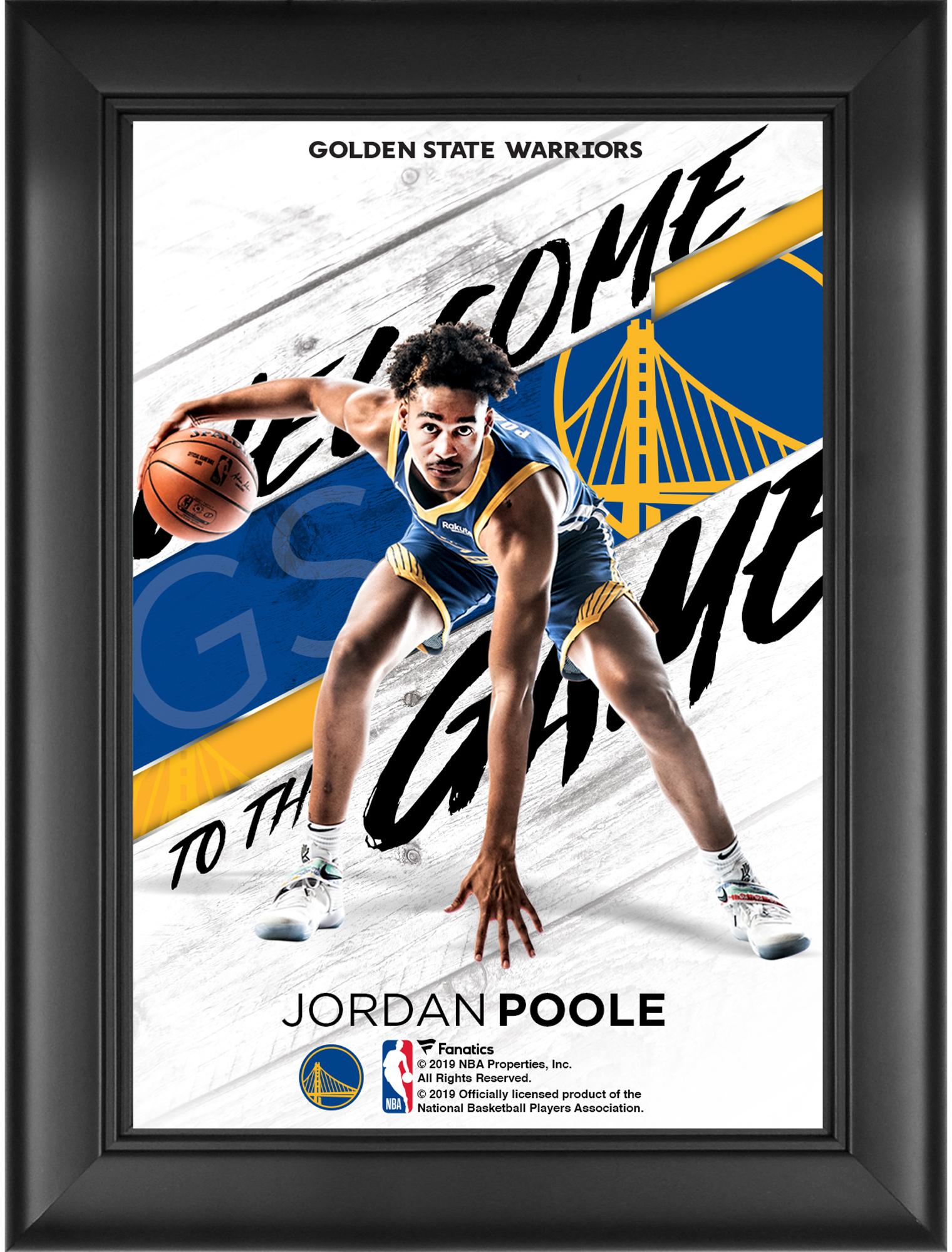 Jordan Poole Golden State Warriors Framed 5 x 7 Player Collage