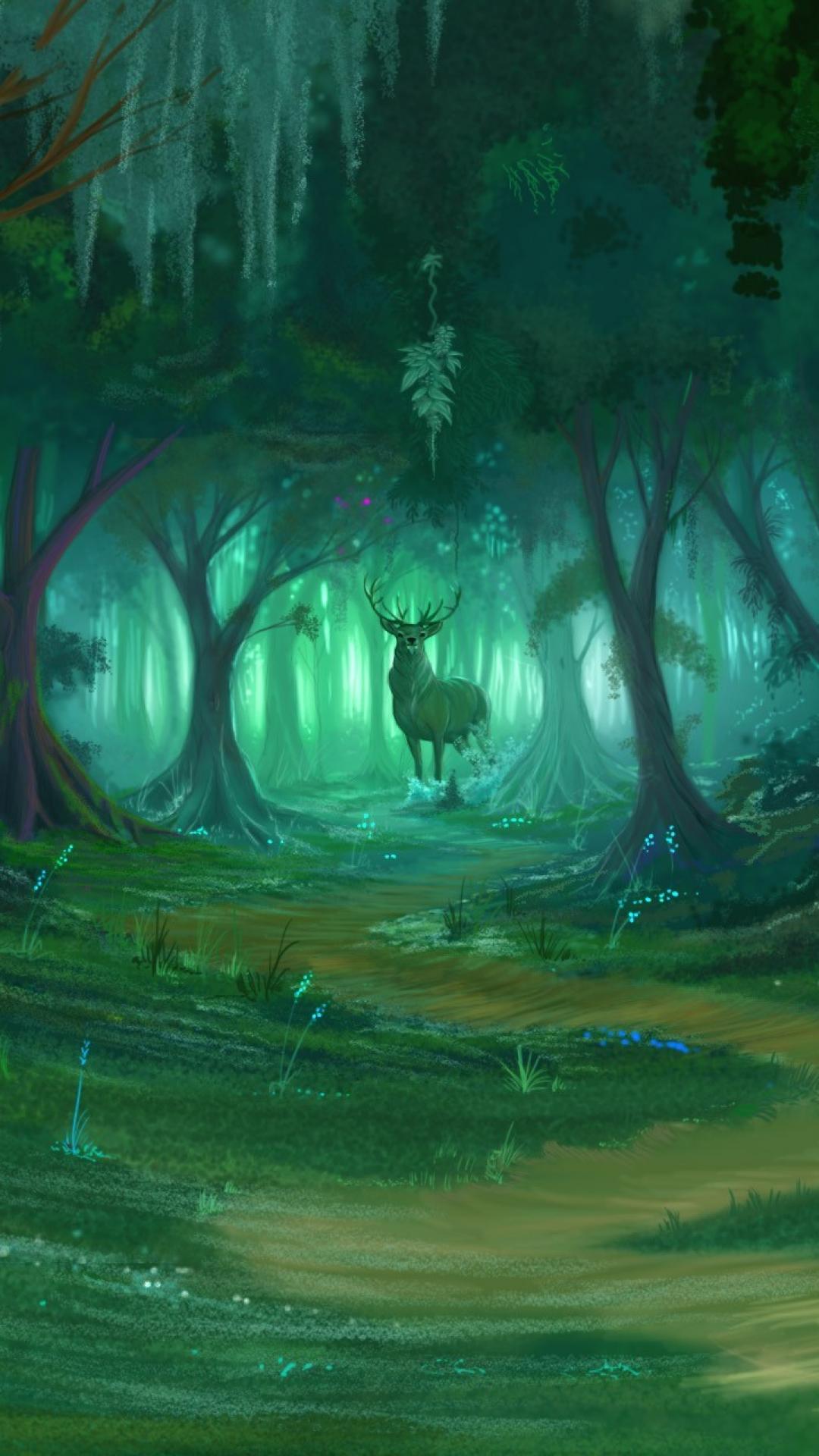 Загадочный лес мультфильм