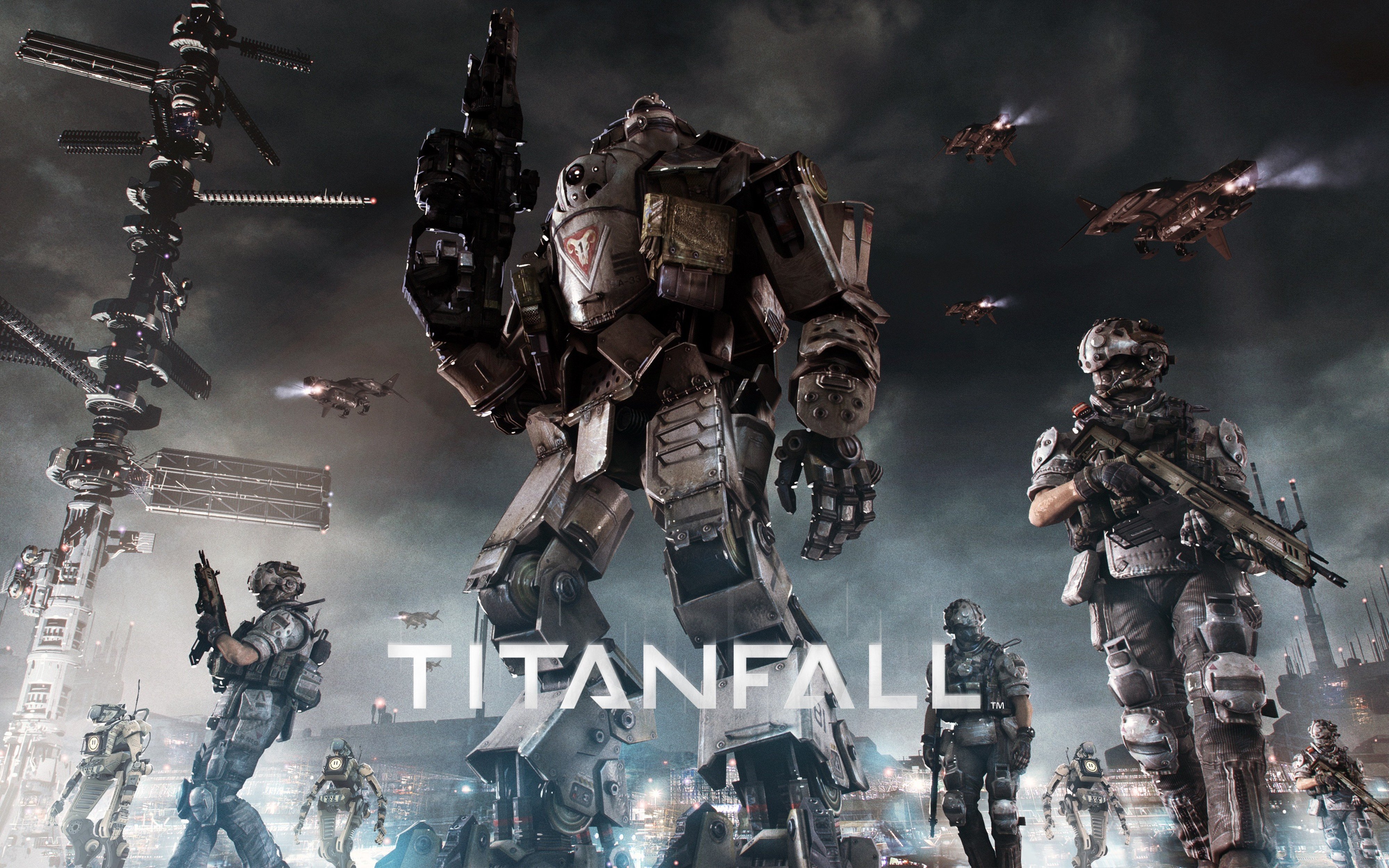 Titanfall Game Sci Fi Future War Battle 4000x2500 Wallpaperx2500