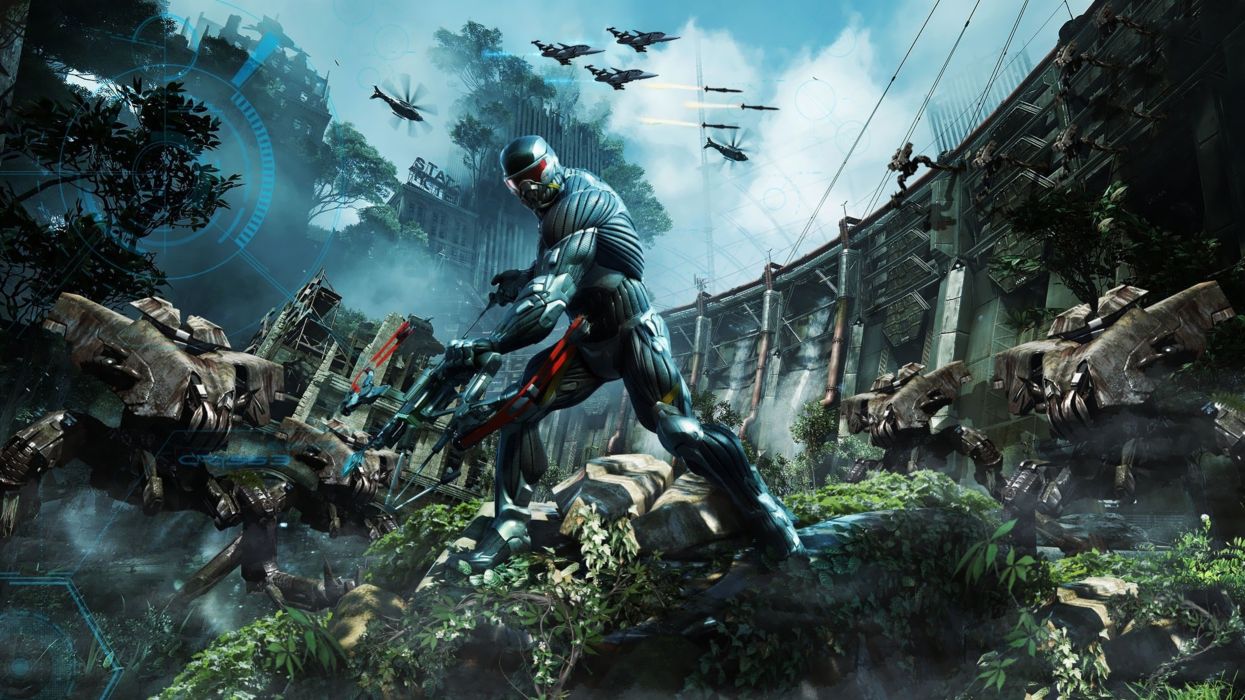 Crysis 3 Game Future Alien War 4000x2250 Wallpaperx2250